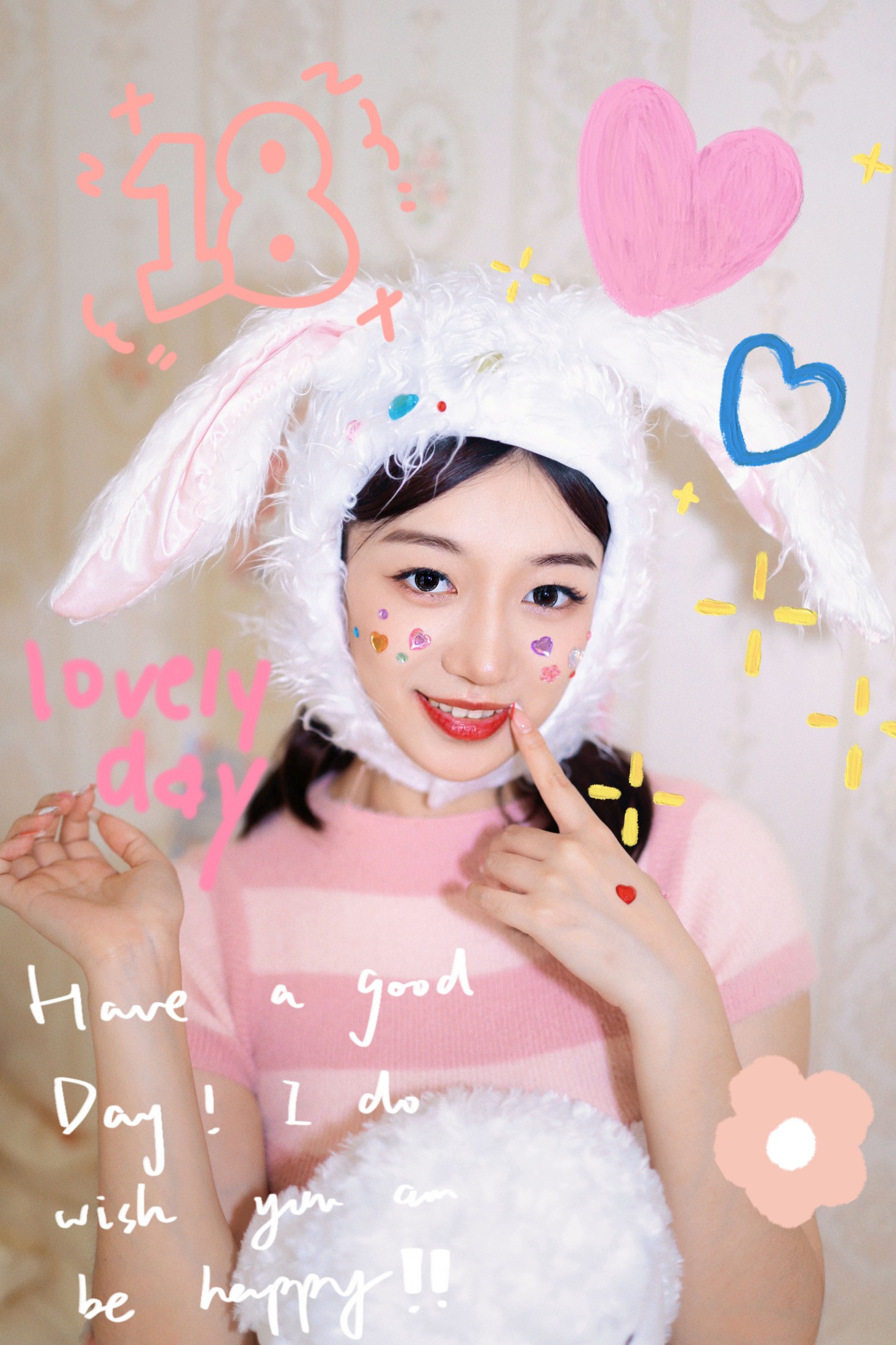 雨芳 – 《兔子头少女》[38P] 插图4