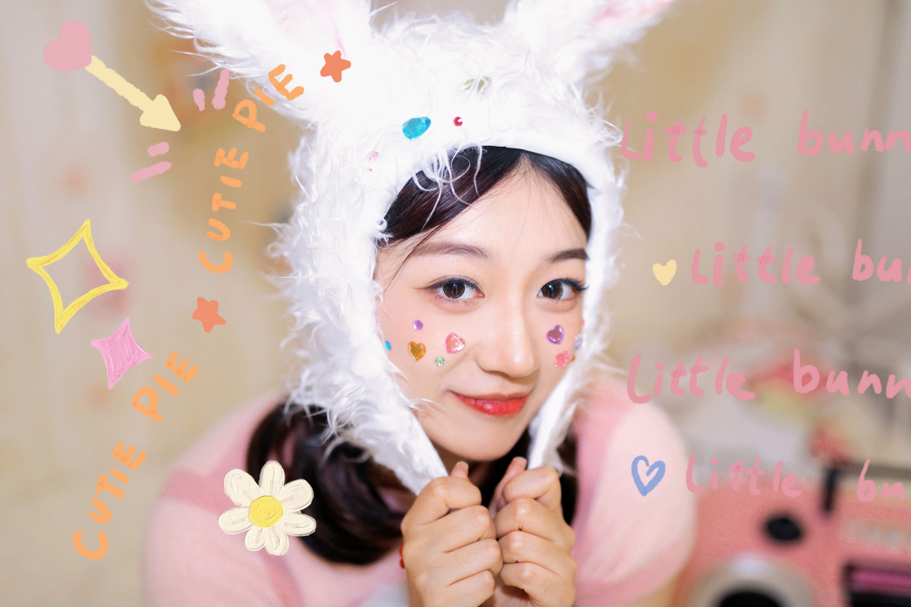 雨芳 – 《兔子头少女》[38P] 插图5