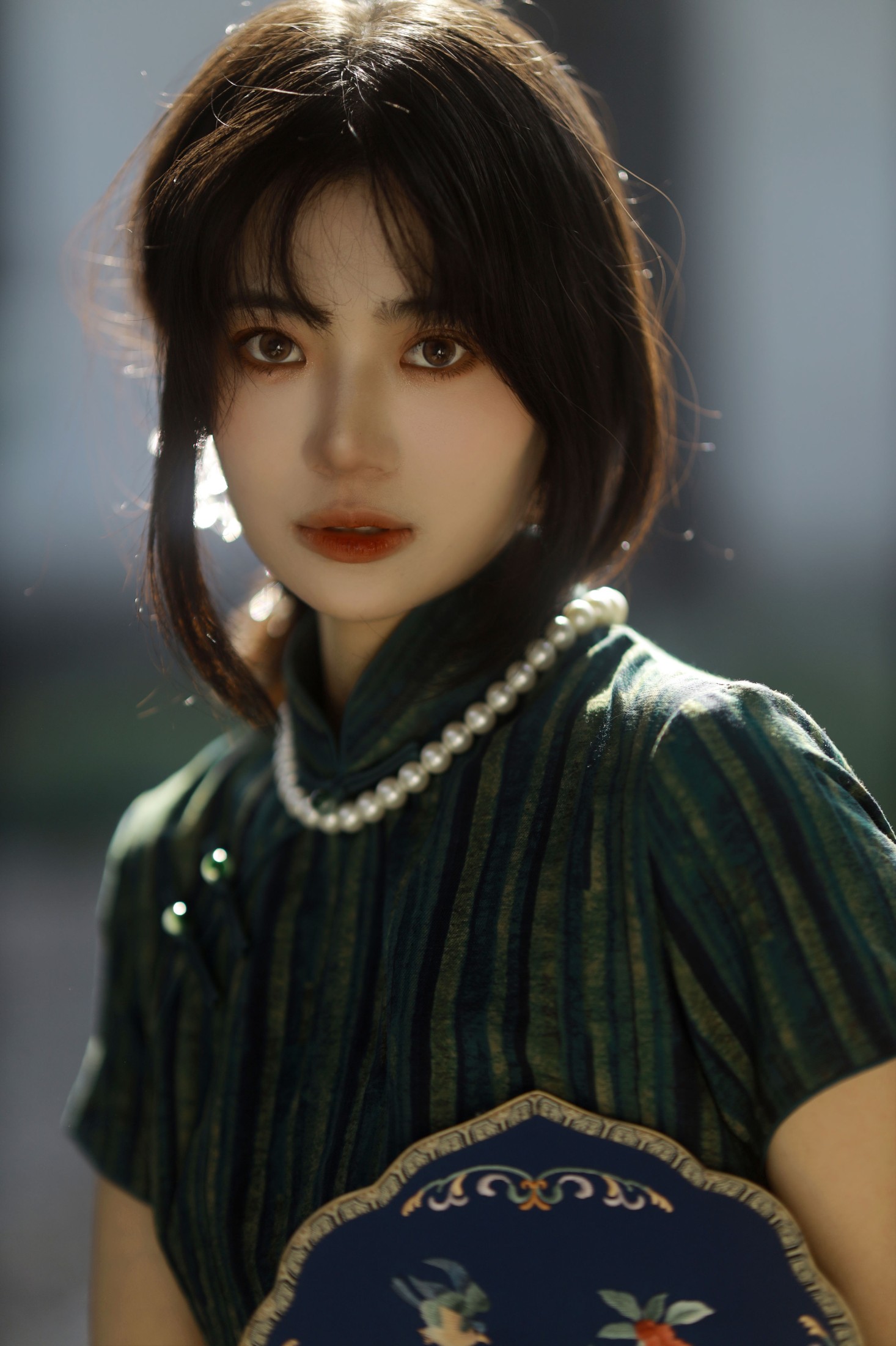 Elikaka – 《绿意旗袍》[36P] 插图3