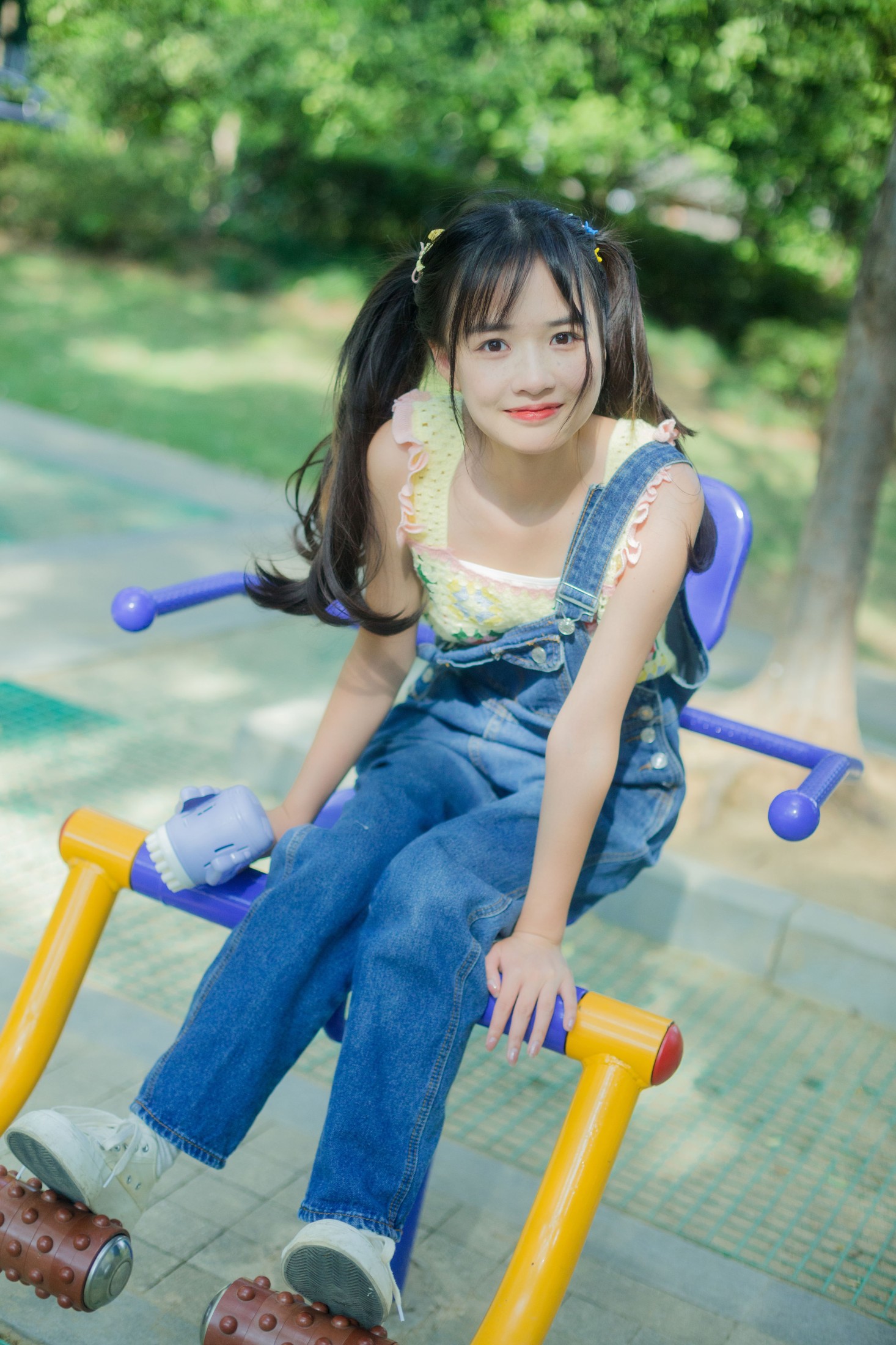 小怡妹妹cute – 《双马尾的夏》[30P] 插图4