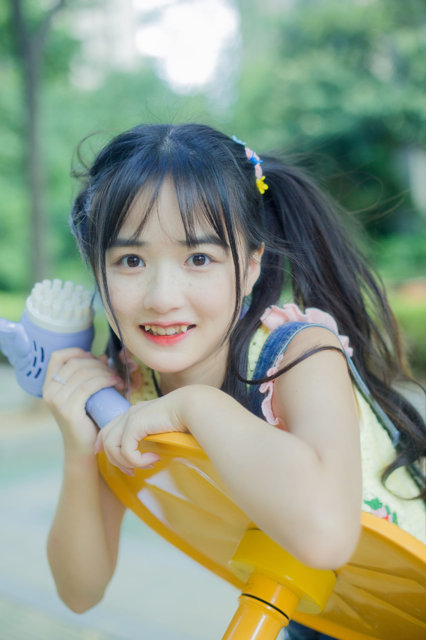 小怡妹妹cute – 《双马尾的夏》[30P] 插图5