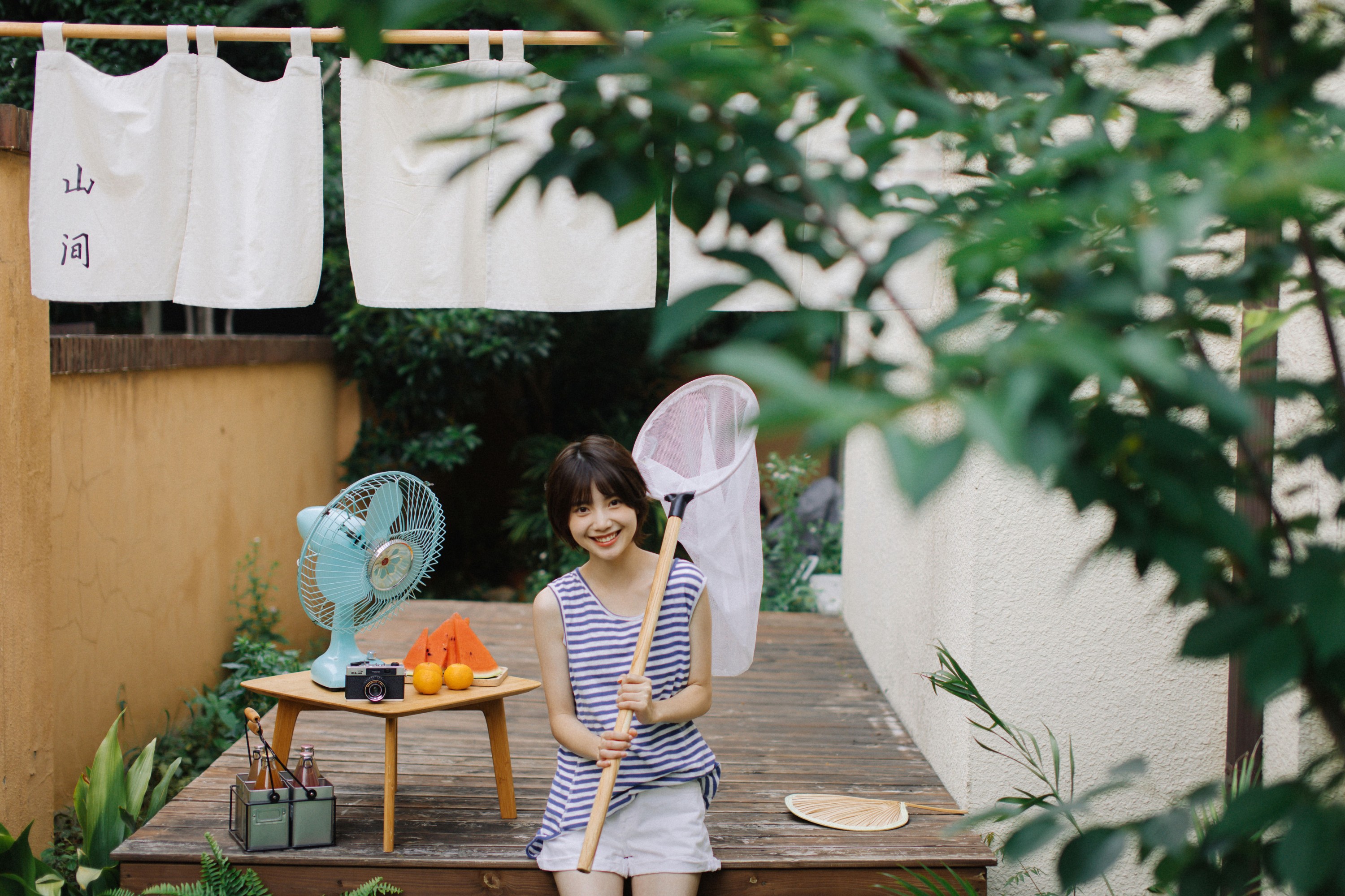 不是77酱 – 《捕捉夏天的风》[32P] 插图3