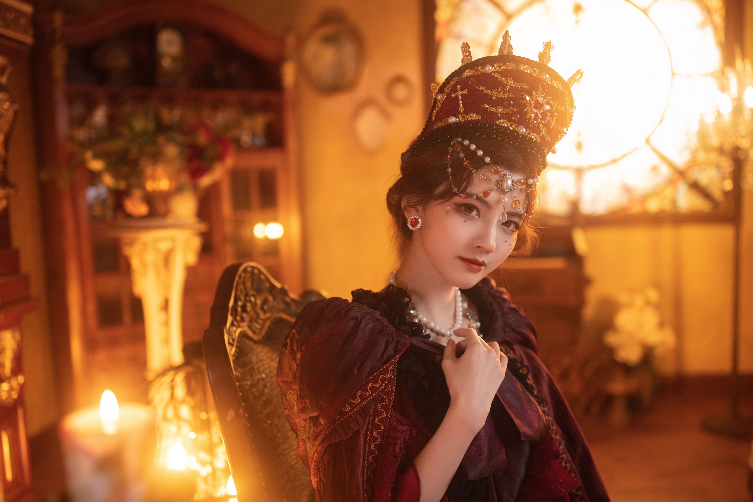 Tifa丁小妮 – 《法式女王》[33P] 插图3