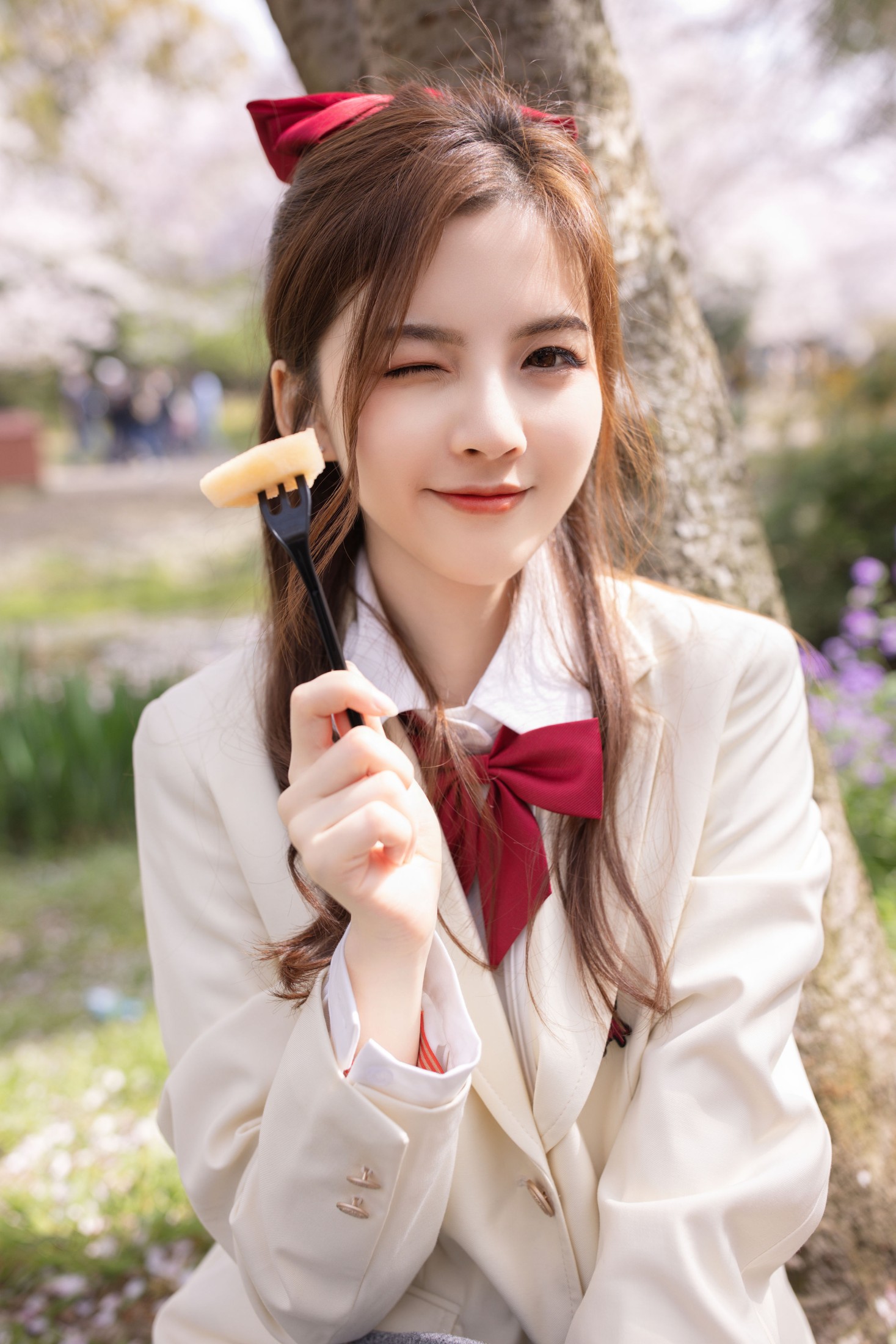 Tifa丁小妮 – 《樱花少女》[21P] 插图3