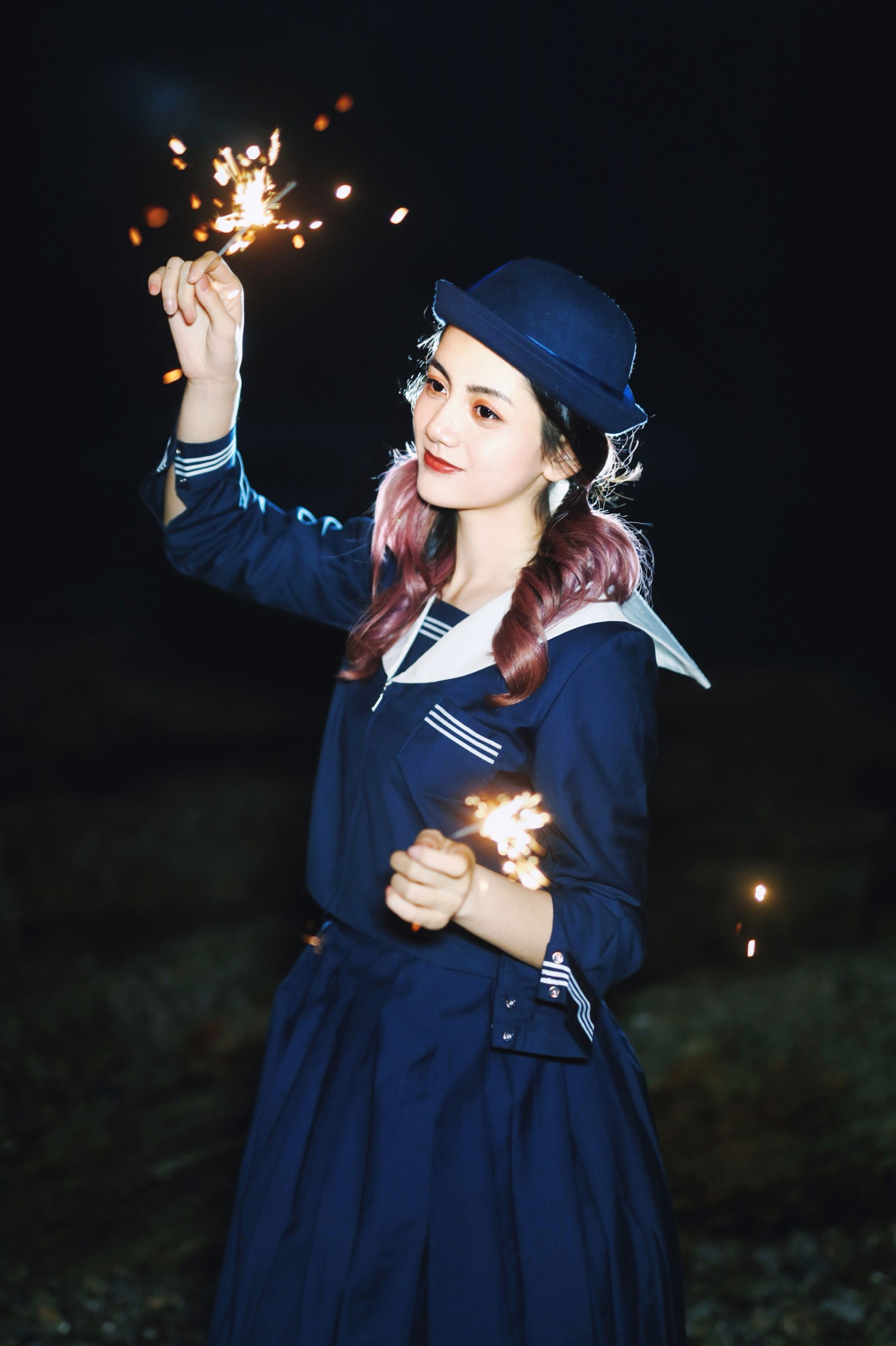 茜akane – 《无人海滩的烟火》[25P] 插图3