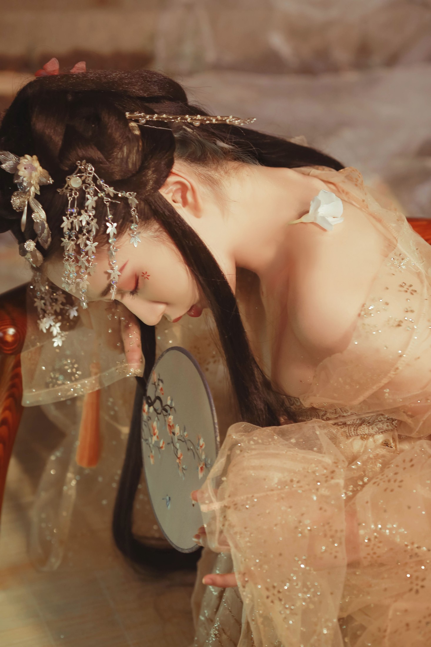 奶文文 – 《满身花影倩人扶》[23P] 插图5