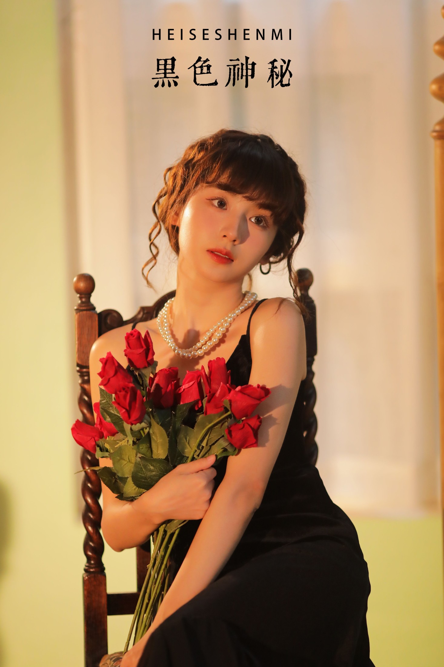 顾林x – 《黑色神秘》[33P]-66COS
