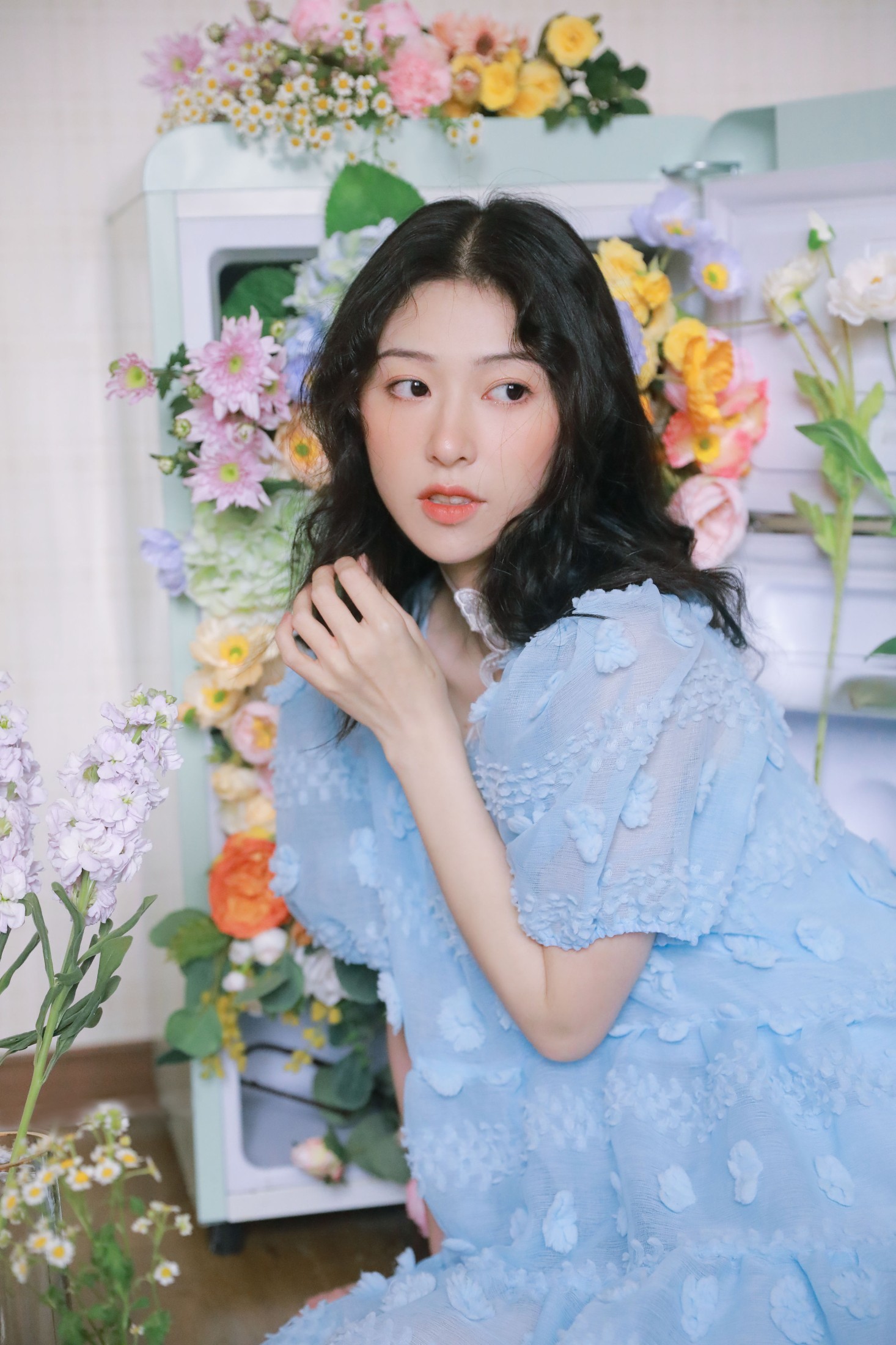 粉面姑娘 – 《冰箱花》[23P] 插图3