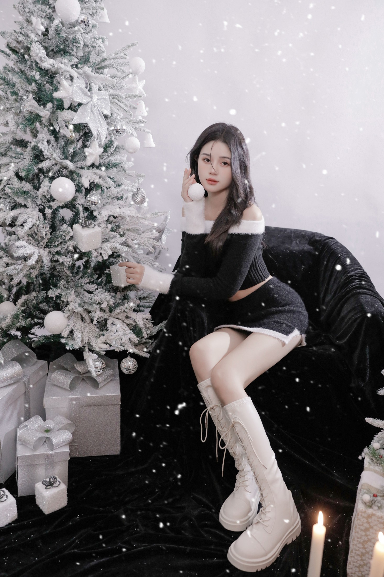 馨瑶XINYAO – 《圣诞少女》[25P] 插图5