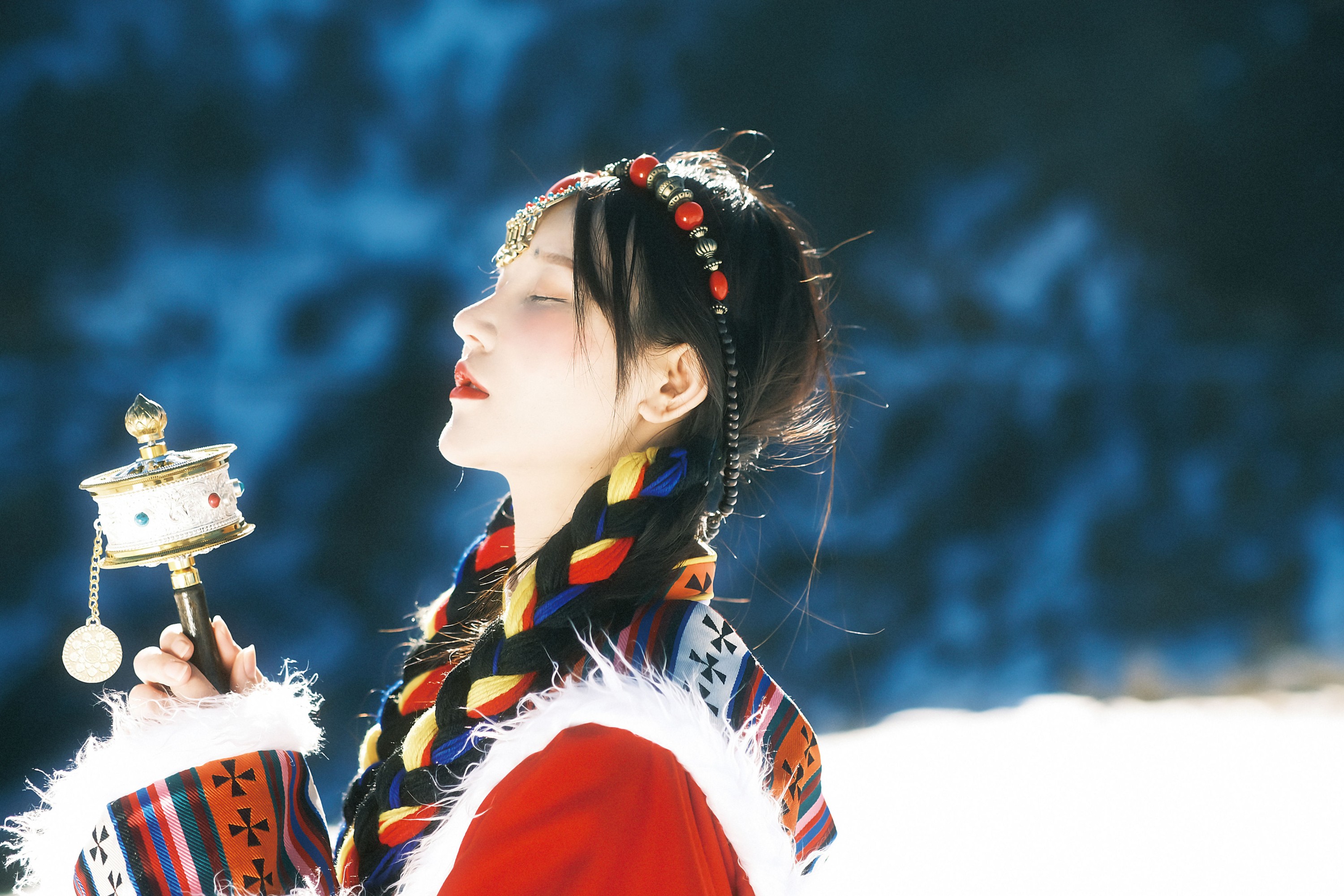 小霜 – 《我离不开神山，你带一支格桑花走吧》[22P] 插图5