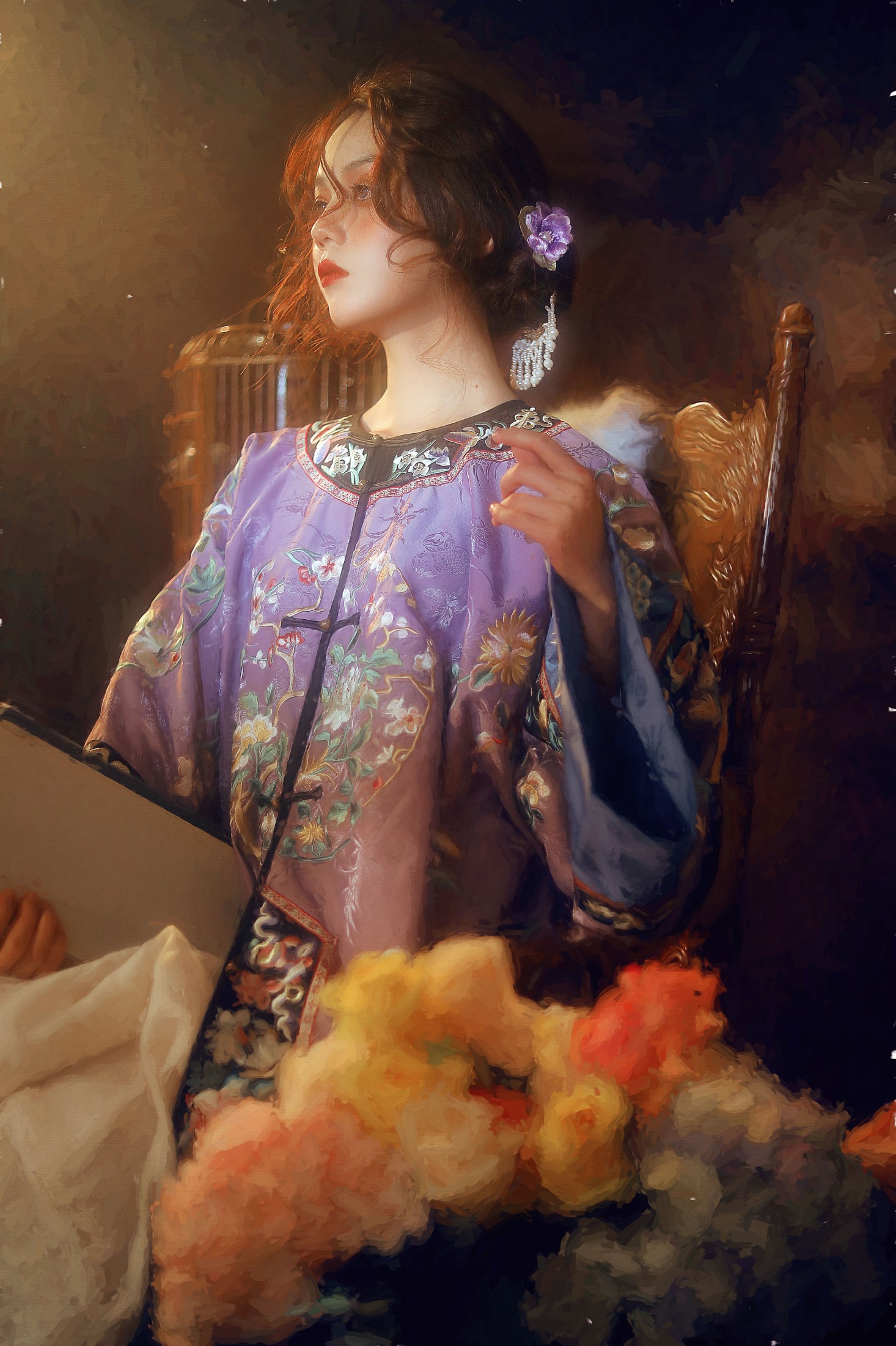 三函女_ – 《油画与清汉女》[25P] 插图5