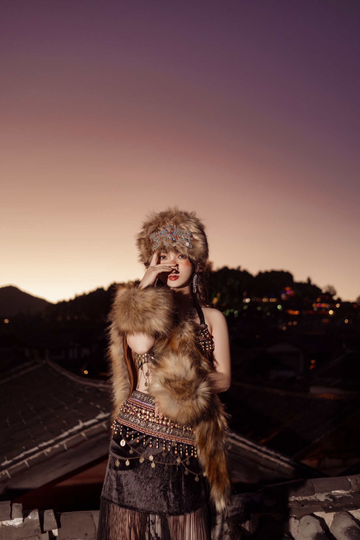 李李 – 《印第安风情 · 部落公主》[23P] 插图3