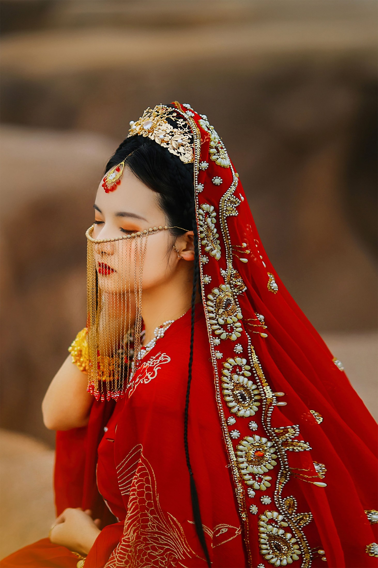 LLIYaNinG – 《西域美人》[22P] 插图4