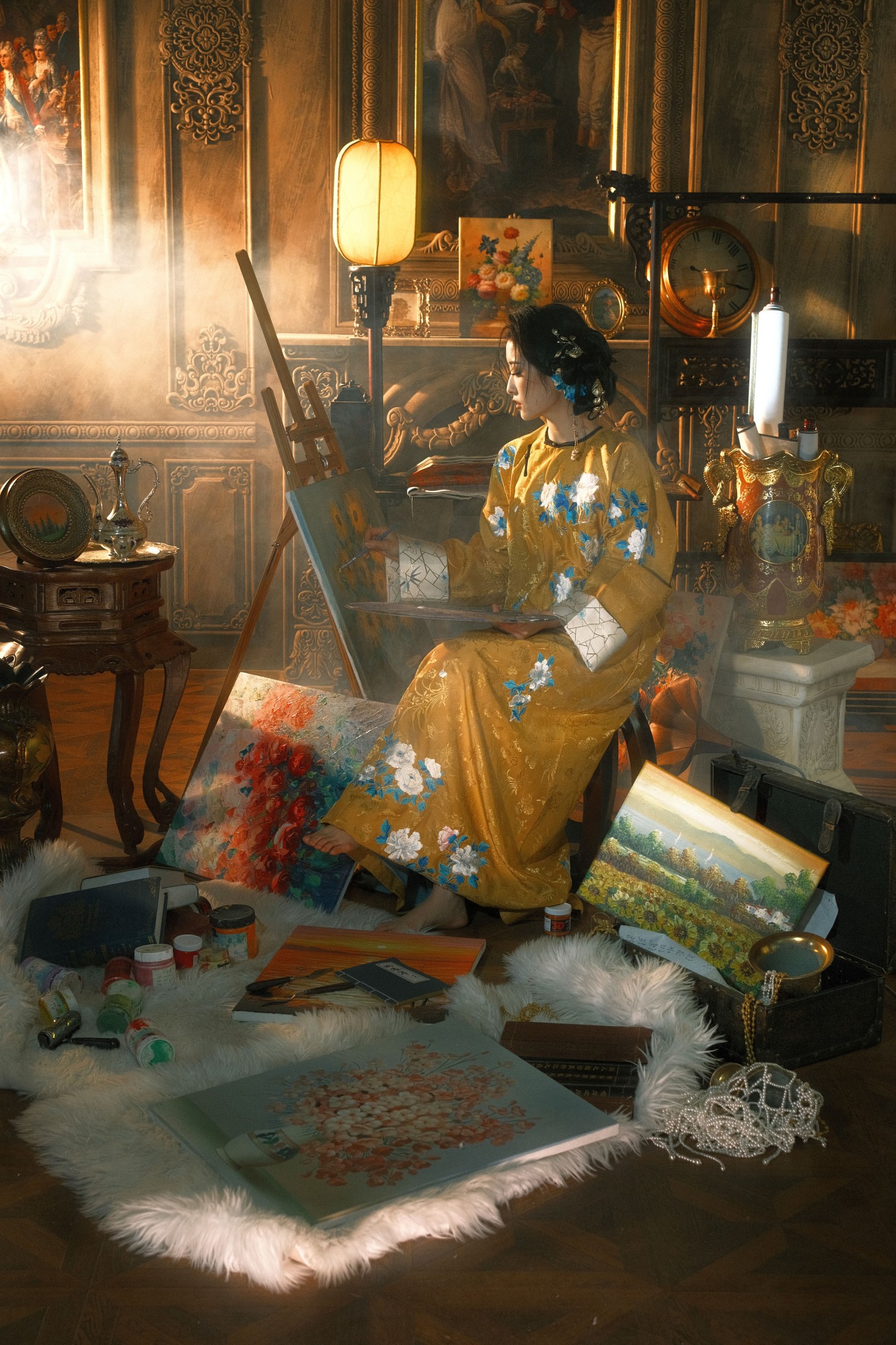 不及丿 – 《西方画展上的东方女人》[20P] 插图3