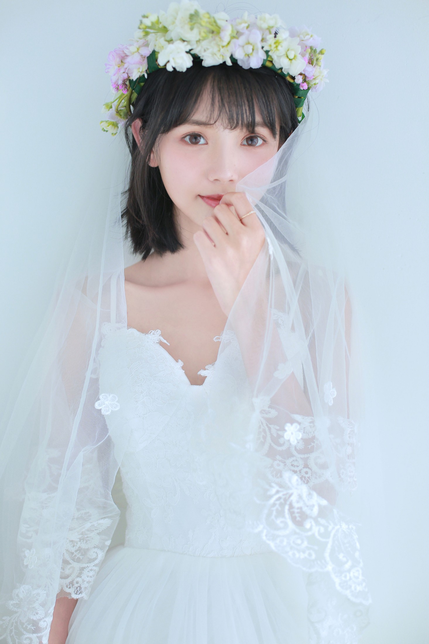 猫梓子 – 《花的嫁纱》[22P] 插图3