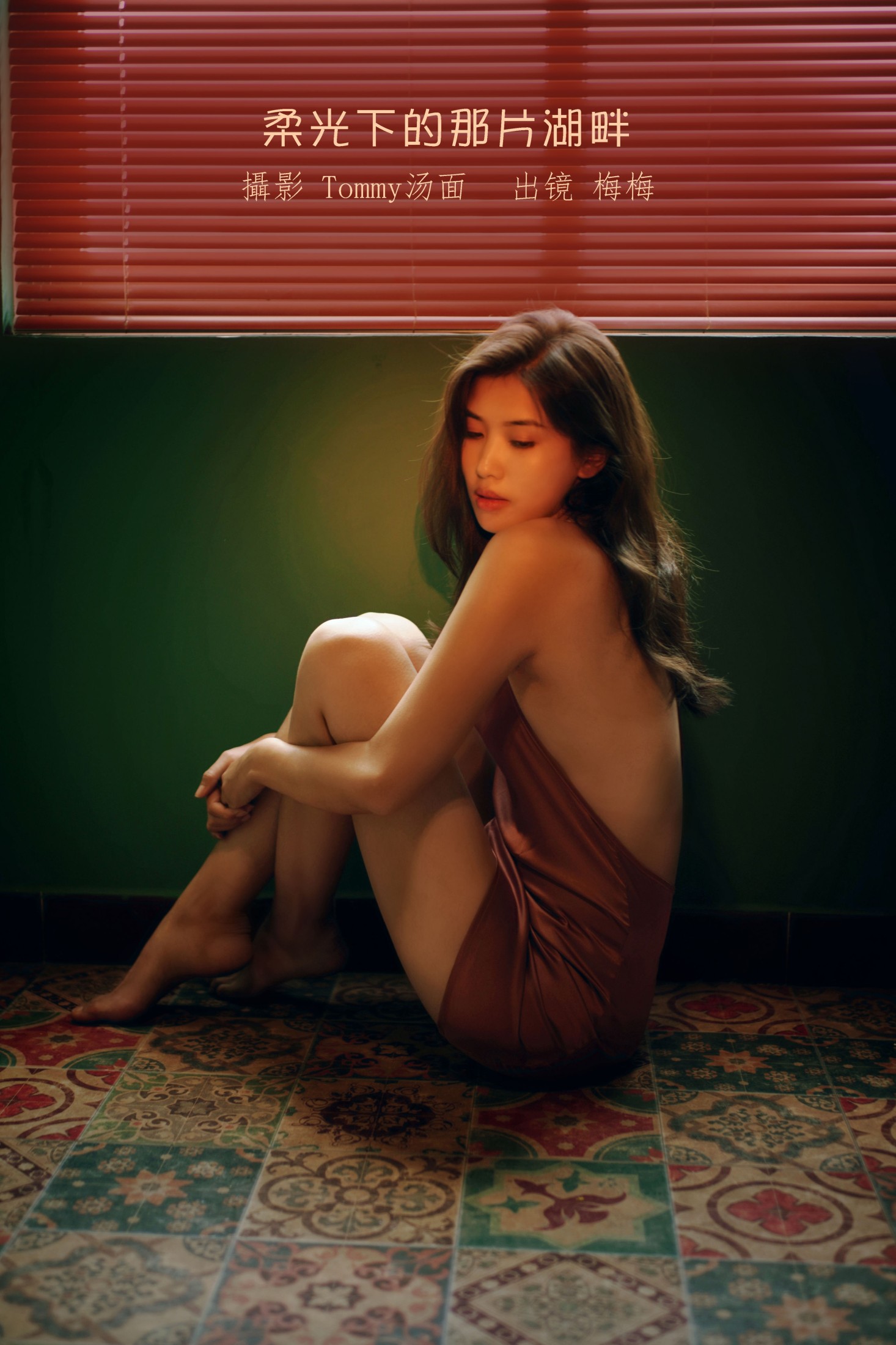 梅梅 – 《透过玻璃的情话》[27P]-66COS