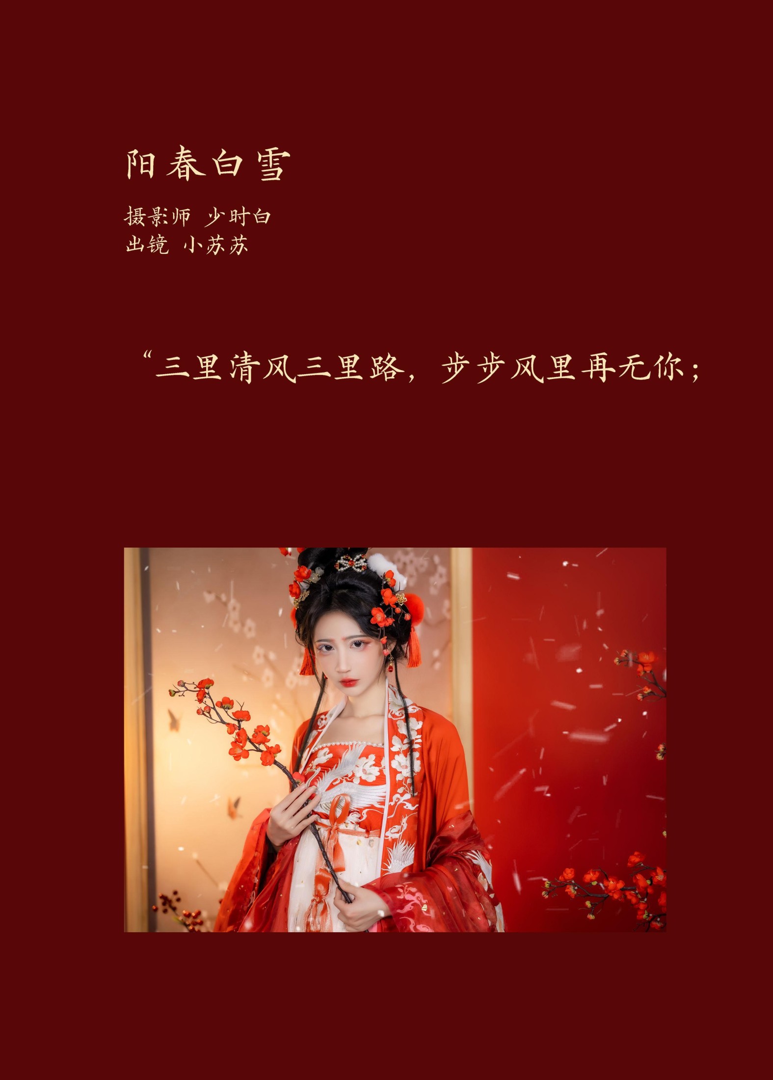 绮罗生的小苏苏 – 《阳春白雪》[28P] 插图2