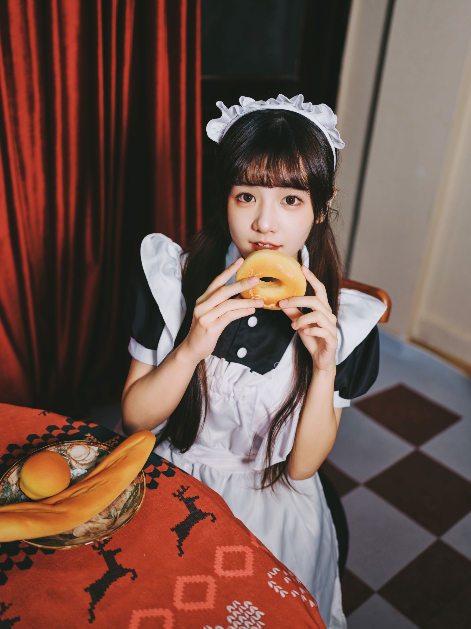 宵宵喵 – 《圣诞女仆》[37P] 插图3