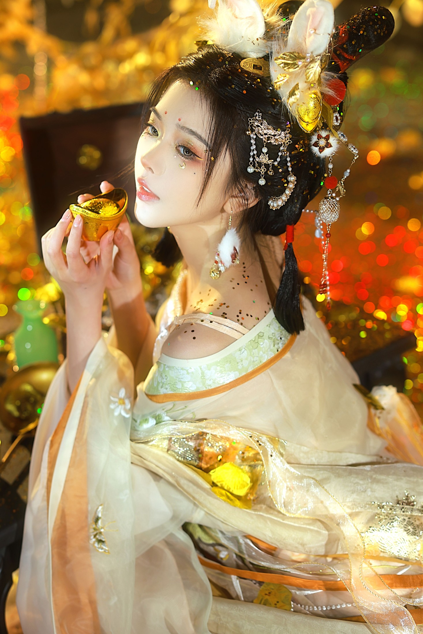 彭十六elf – 《财神座下兔子仙官》[23P] 插图5