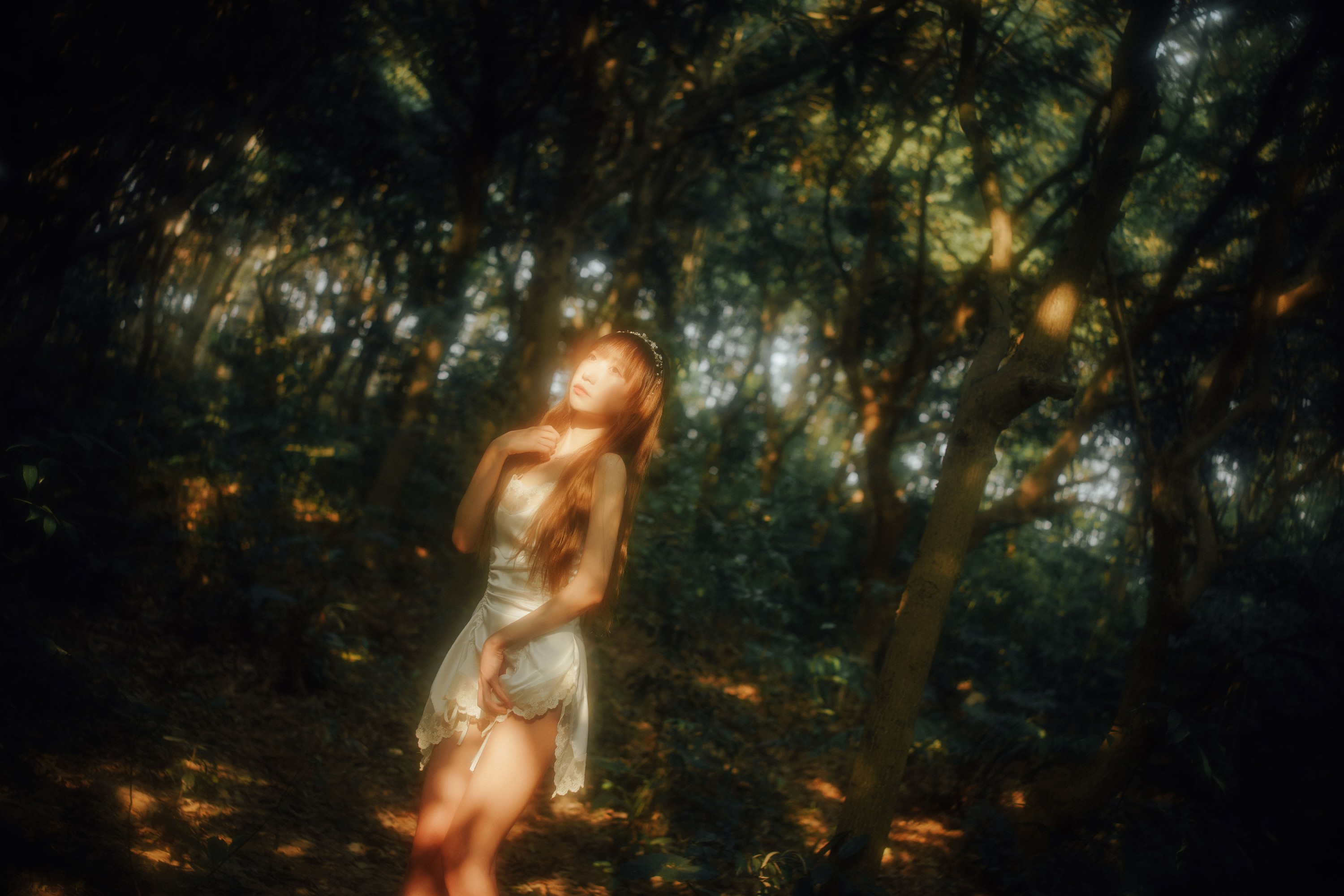 coser小梦酱 – 《森林里的精灵》[25P] 插图3