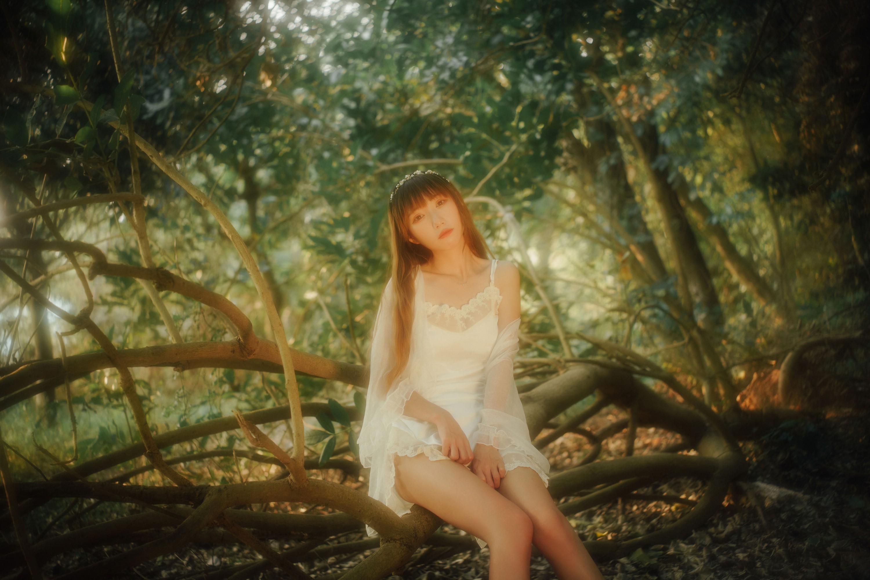 coser小梦酱 – 《森林里的精灵》[25P] 插图4