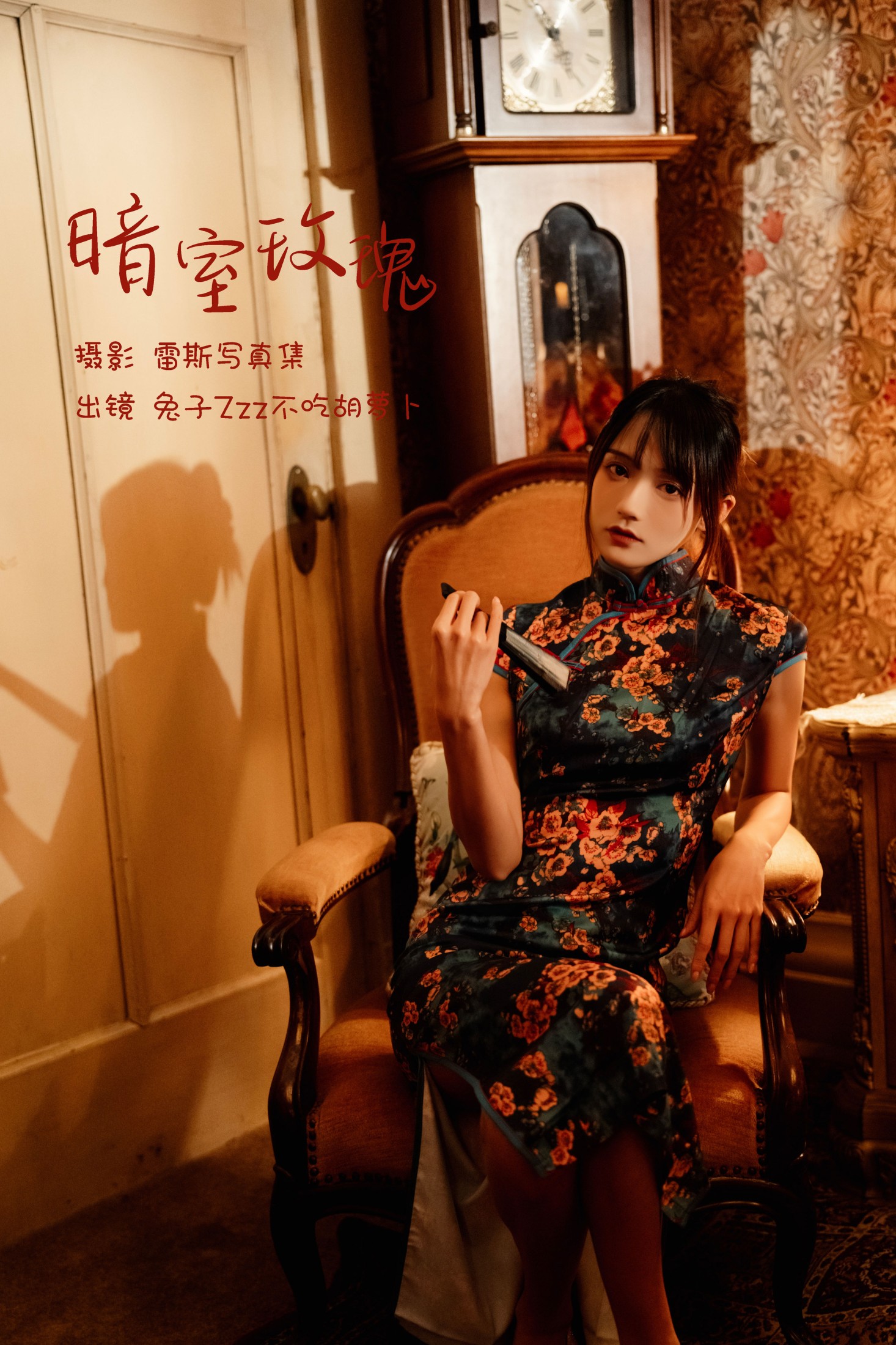 兔子Zzz不吃胡萝卜 – 《暗室玫瑰》[38P]-66COS