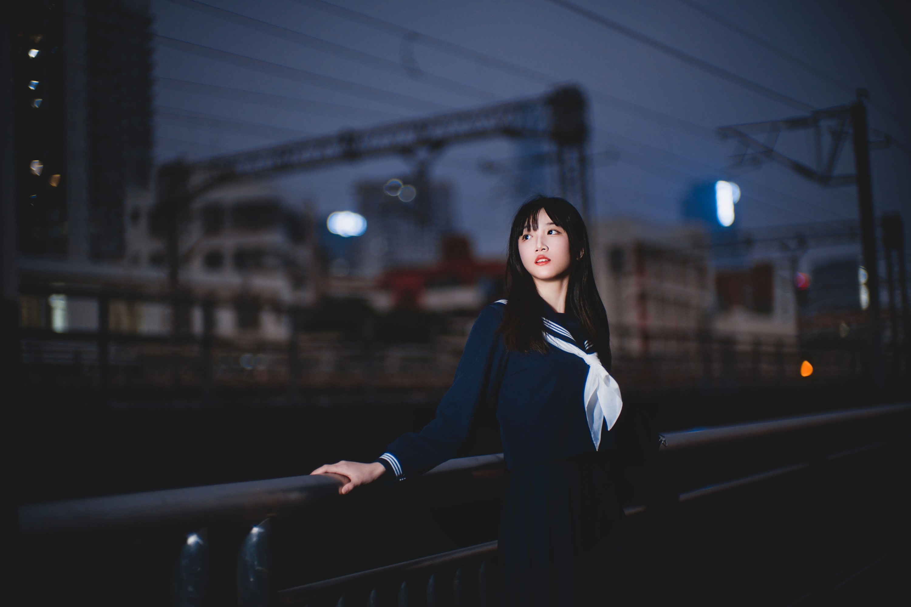 小鹿桃i – 《夜路》[22P] 插图3