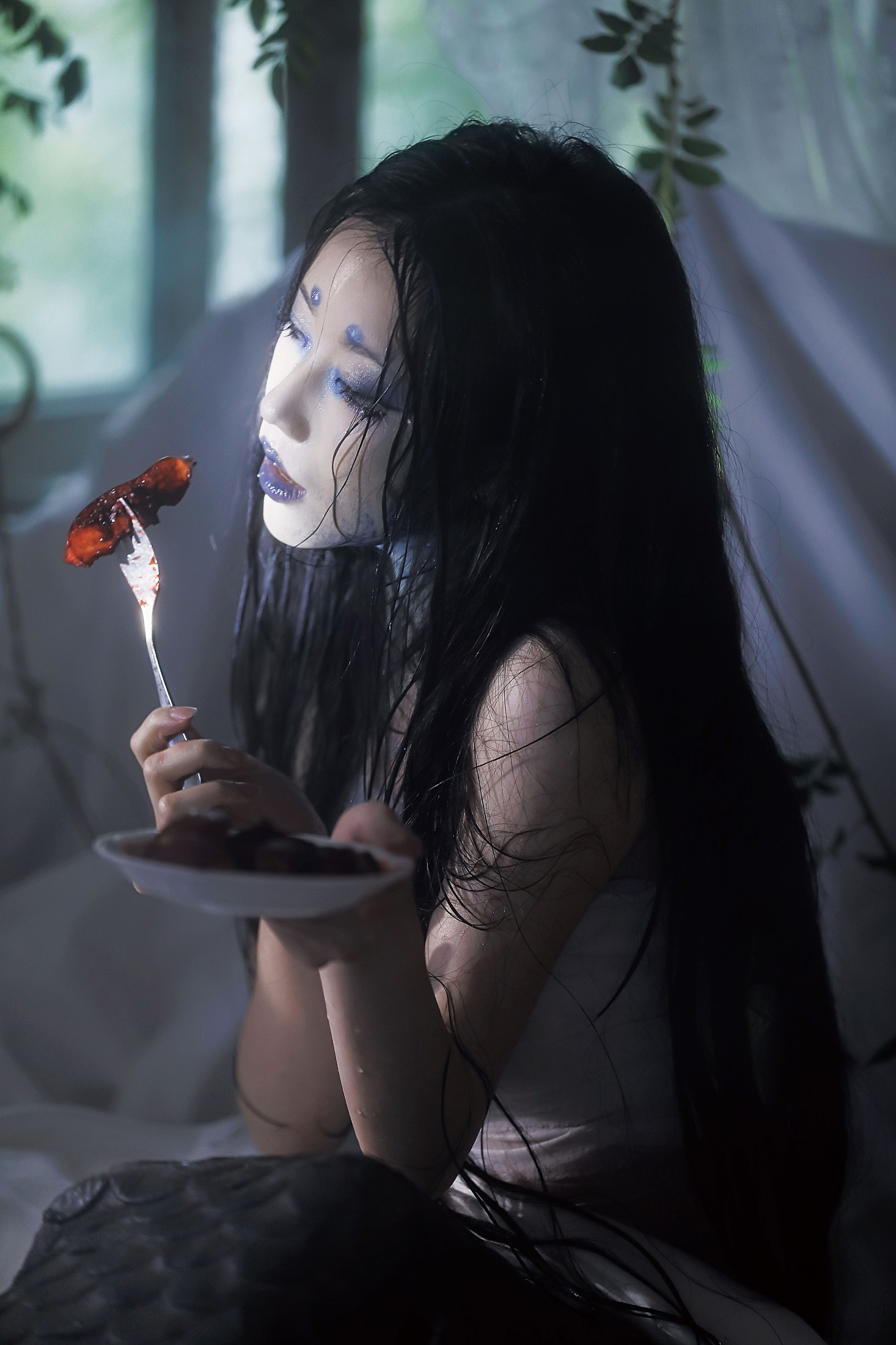 灵魂出逃空川子 – 《人鱼雕像》[30P] 插图5