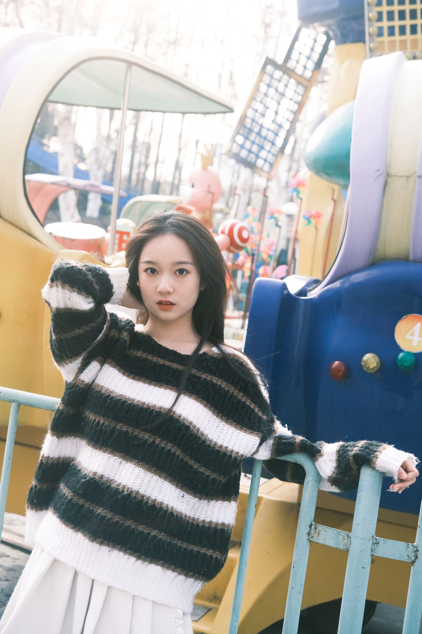 戈曼妮Nini – 《游乐场约会》[38P] 插图5