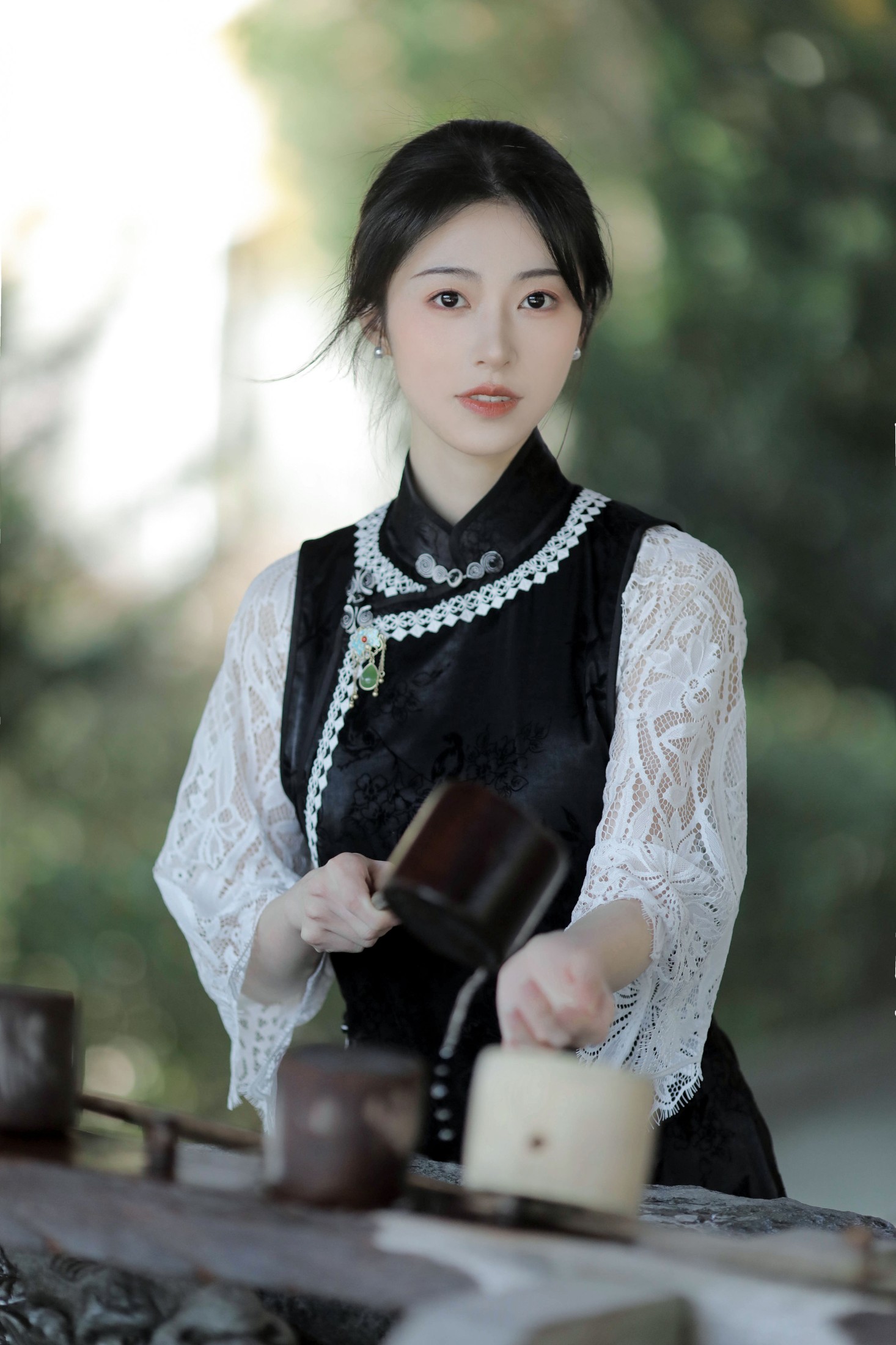 粉面姑娘 – 《玉兰花》[27P] 插图4