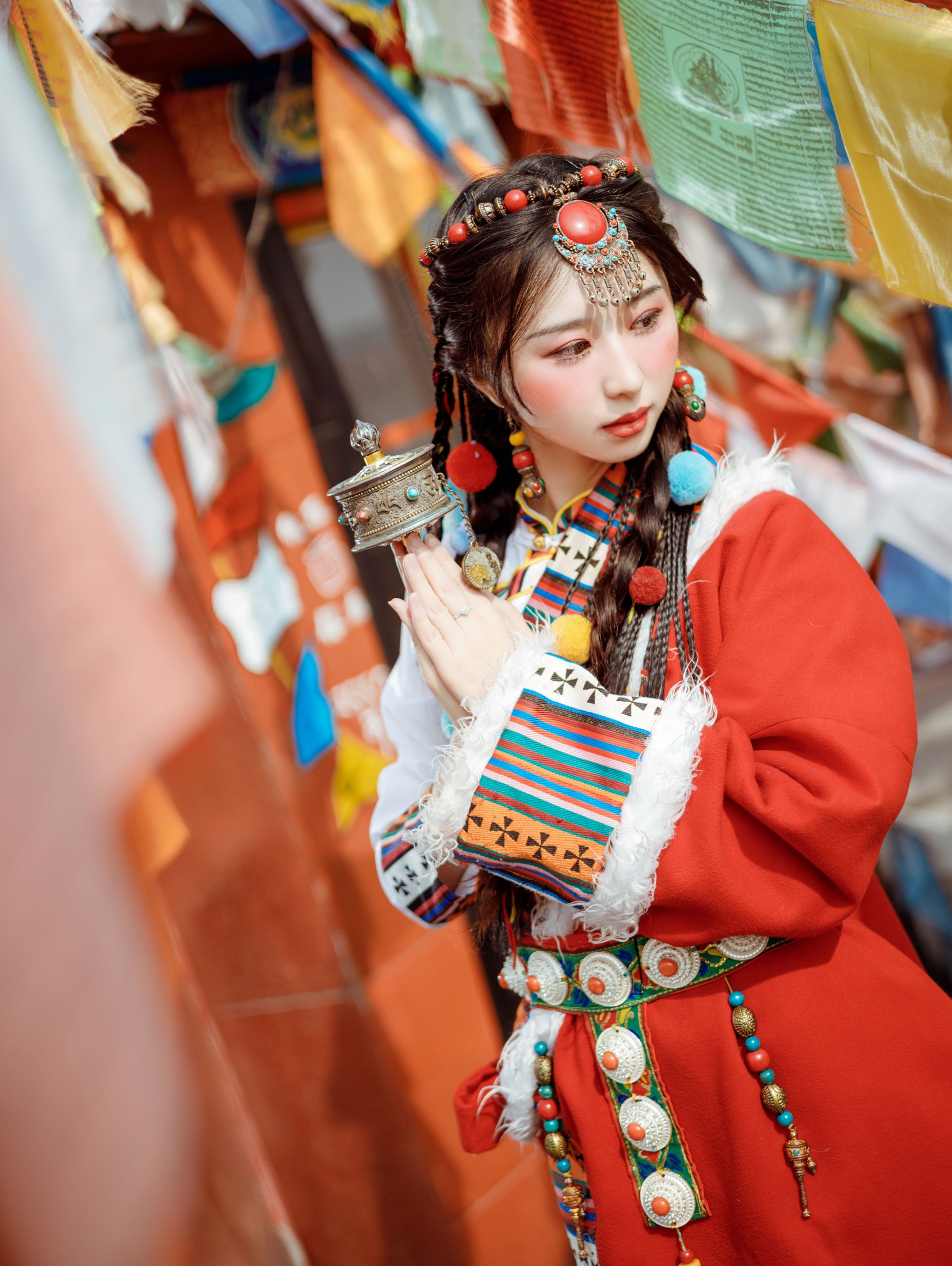 小希仔 – 《藏服少女》[25P] 插图3