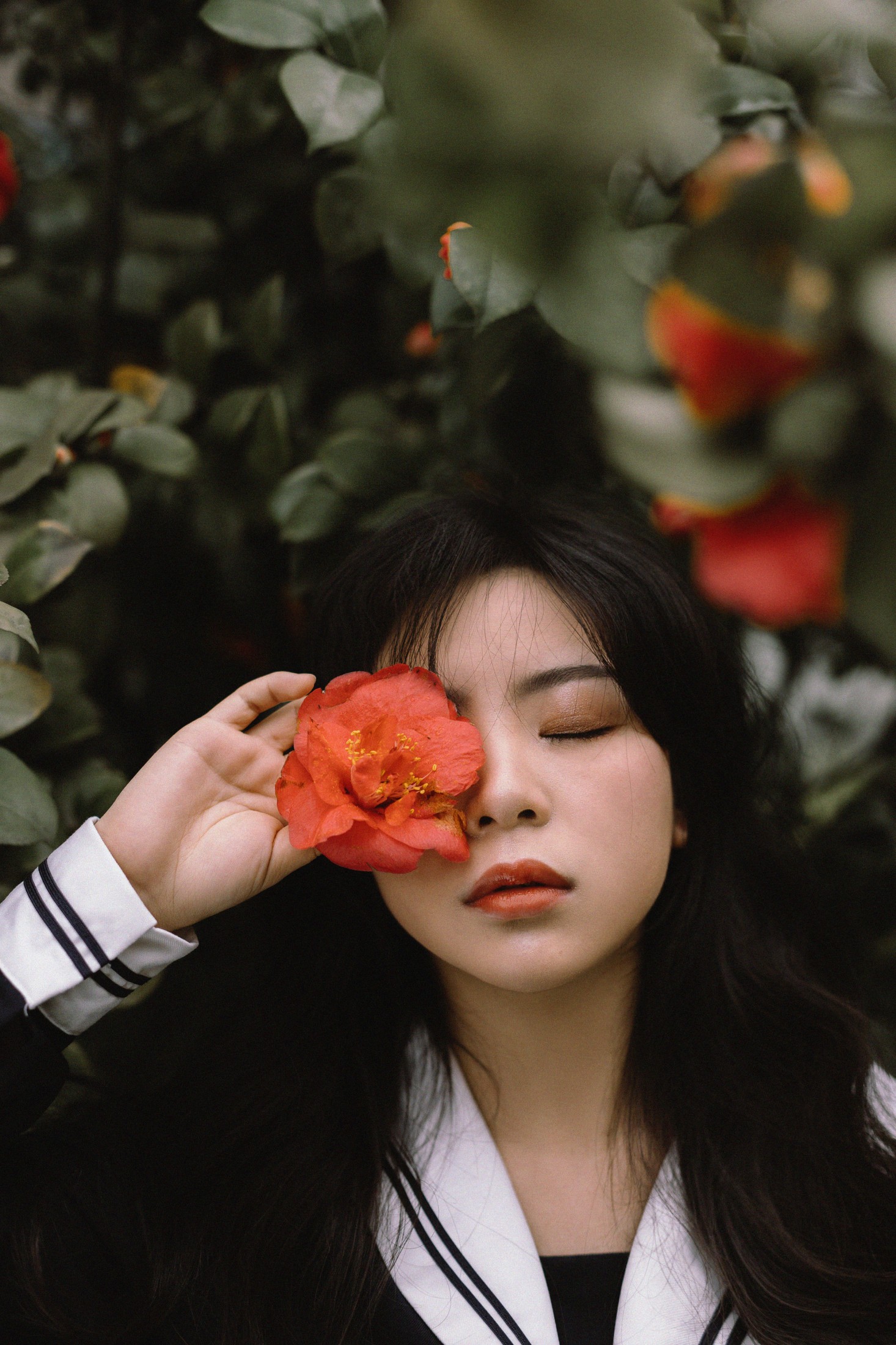 是小白噢 – 《茶花树下的少女》[26P] 插图5