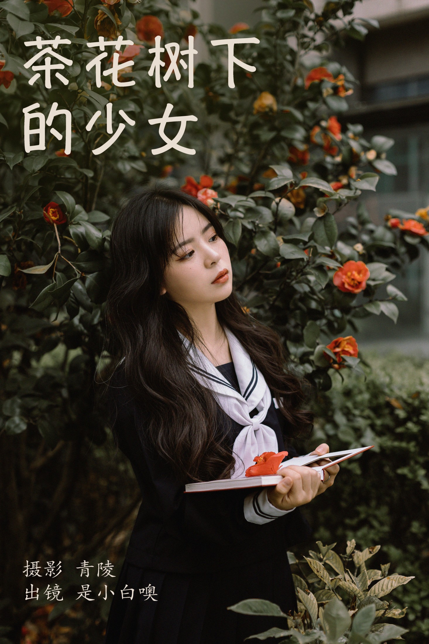 是小白噢 – 《茶花树下的少女》[26P]-66COS