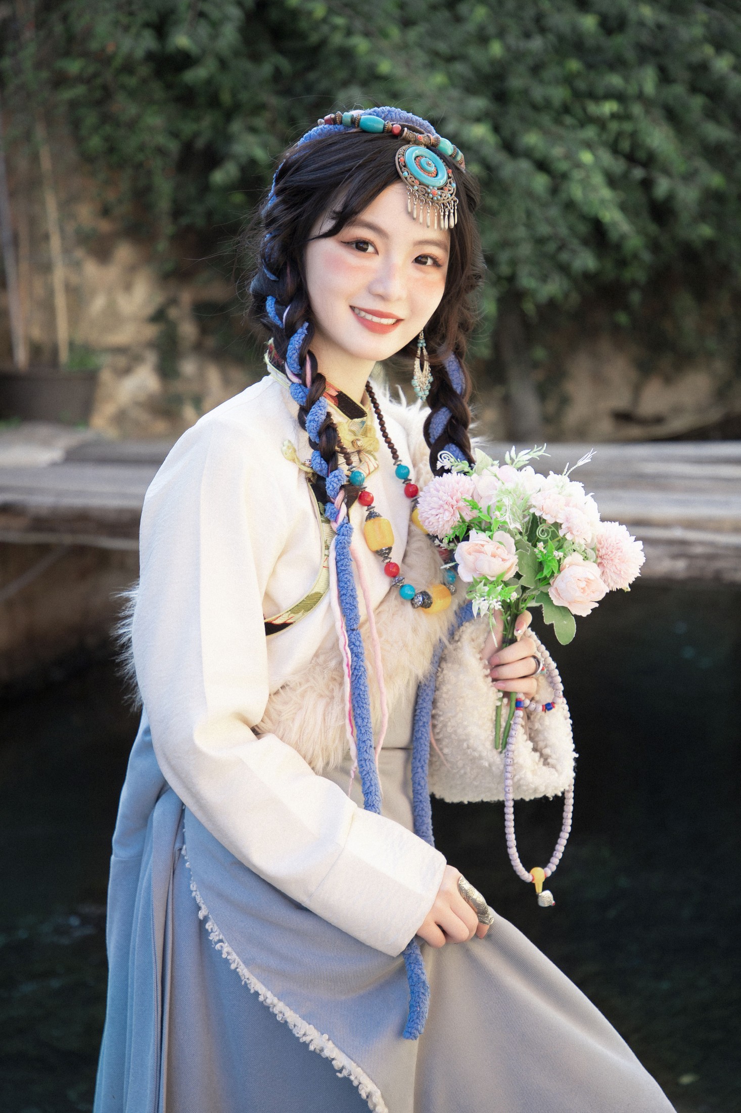 思楠 – 《甜甜的卓玛姑娘》[25P] 插图3