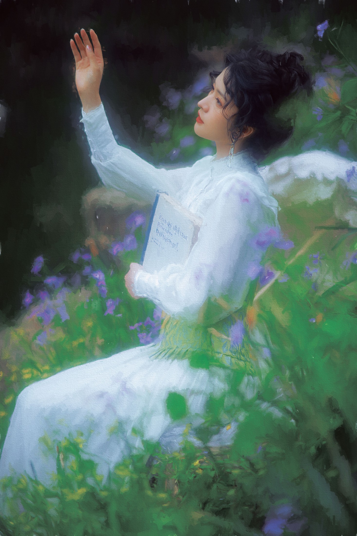 一束青 – 《撑阳伞的少女》[24P] 插图5