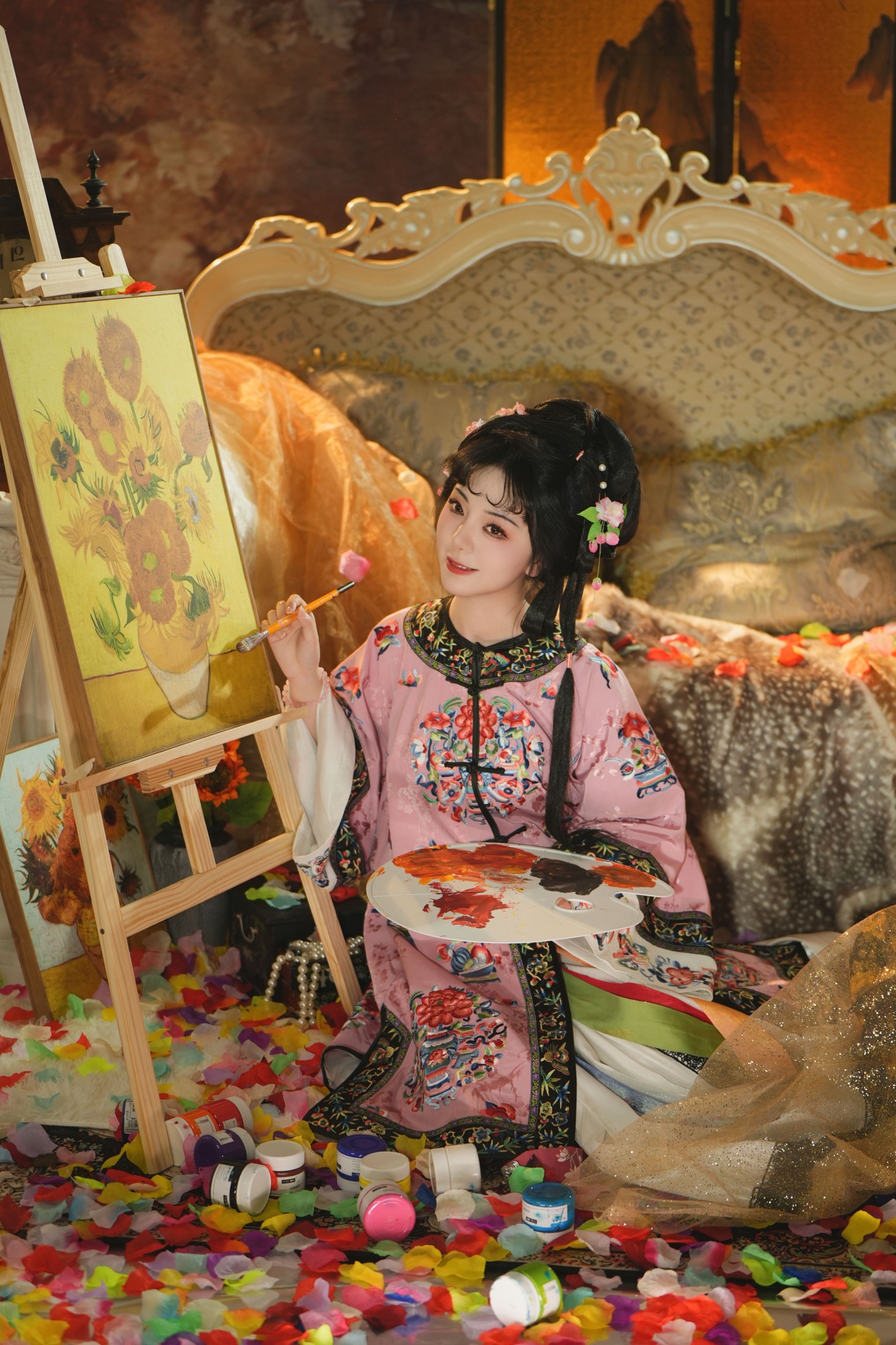 千雪呀 – 《油画清汉女》[20P] 插图4