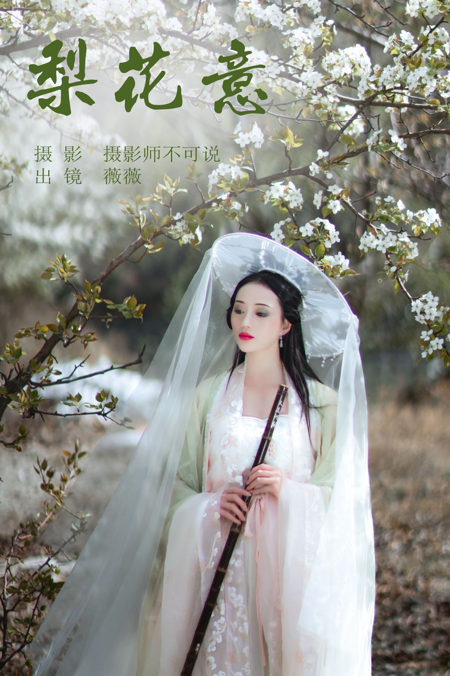 薇薇 – 《梨花意》[38P]-66COS