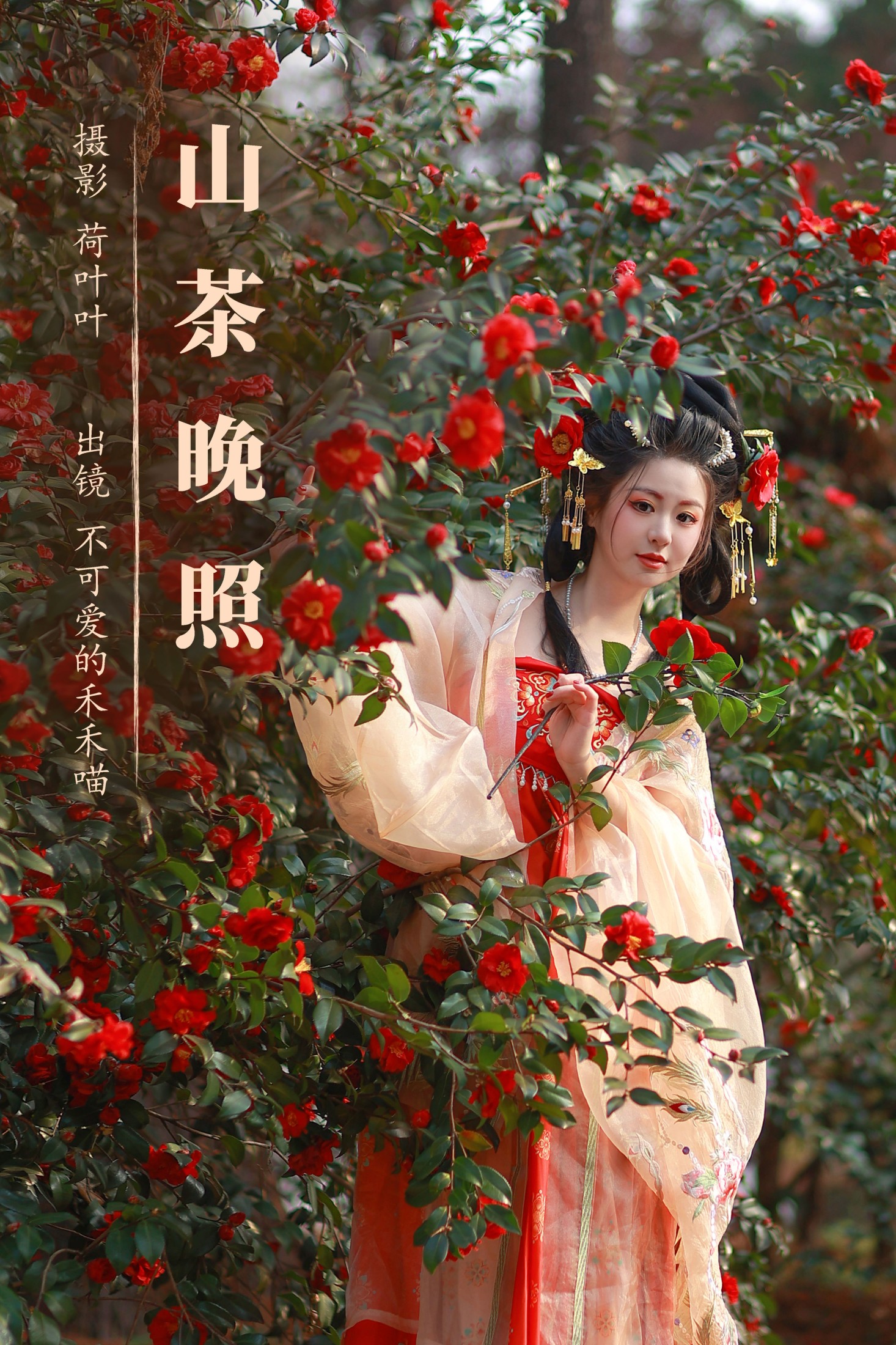 不可爱的禾禾喵 – 《山茶晚照》[27P]-66COS