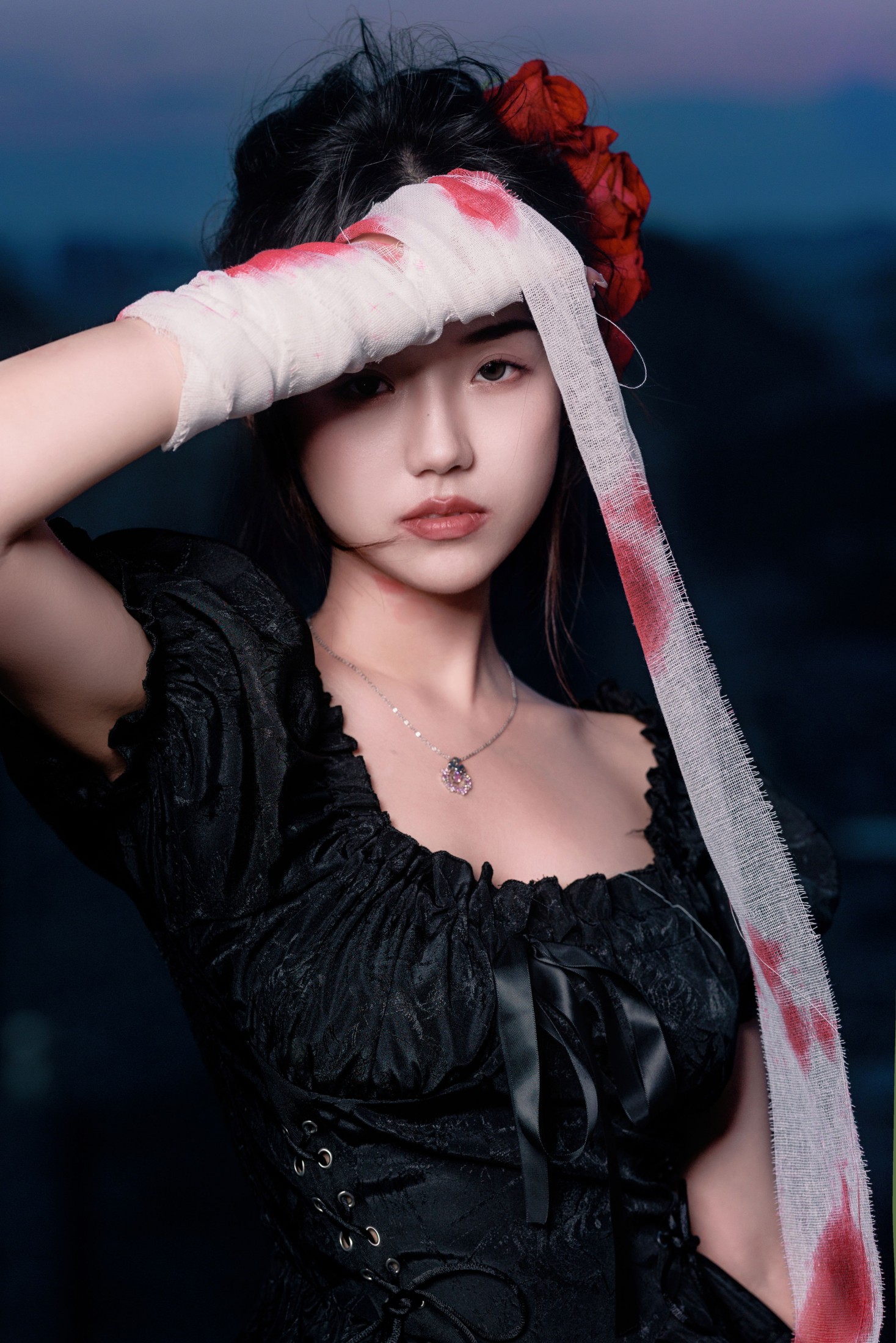 裴同学 – 《暗夜玫瑰》[33P] 插图4