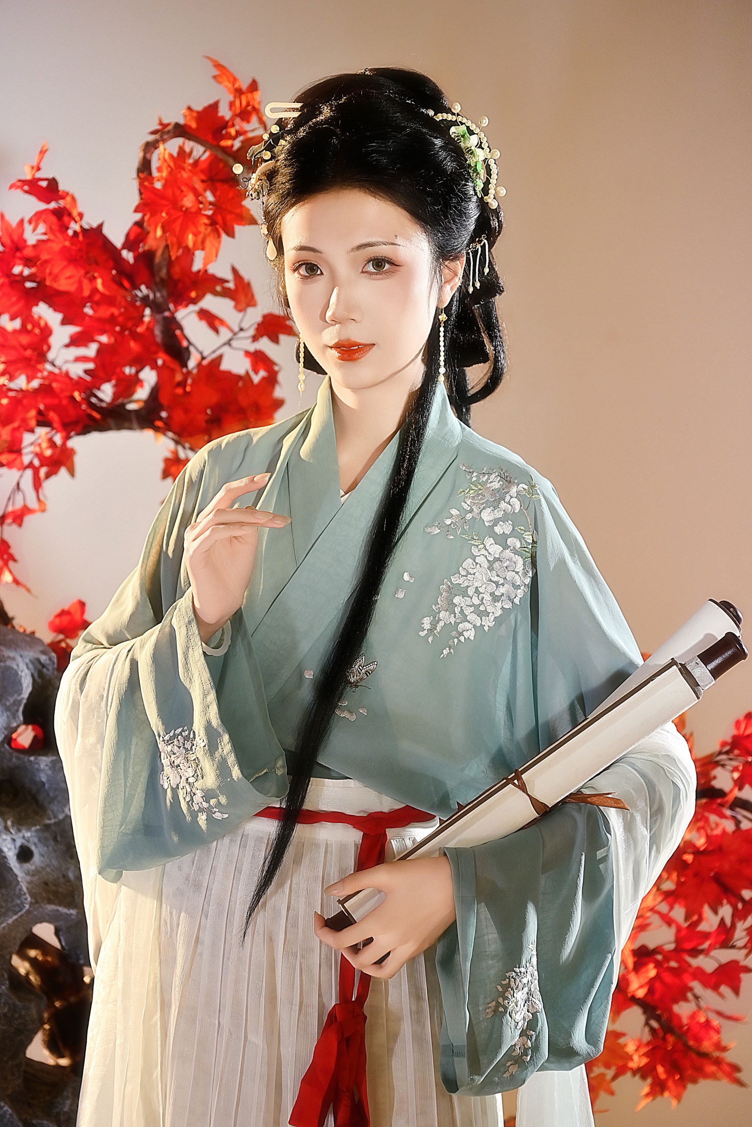 珂璃 – 《枫叶仕女图》[22P] 插图3