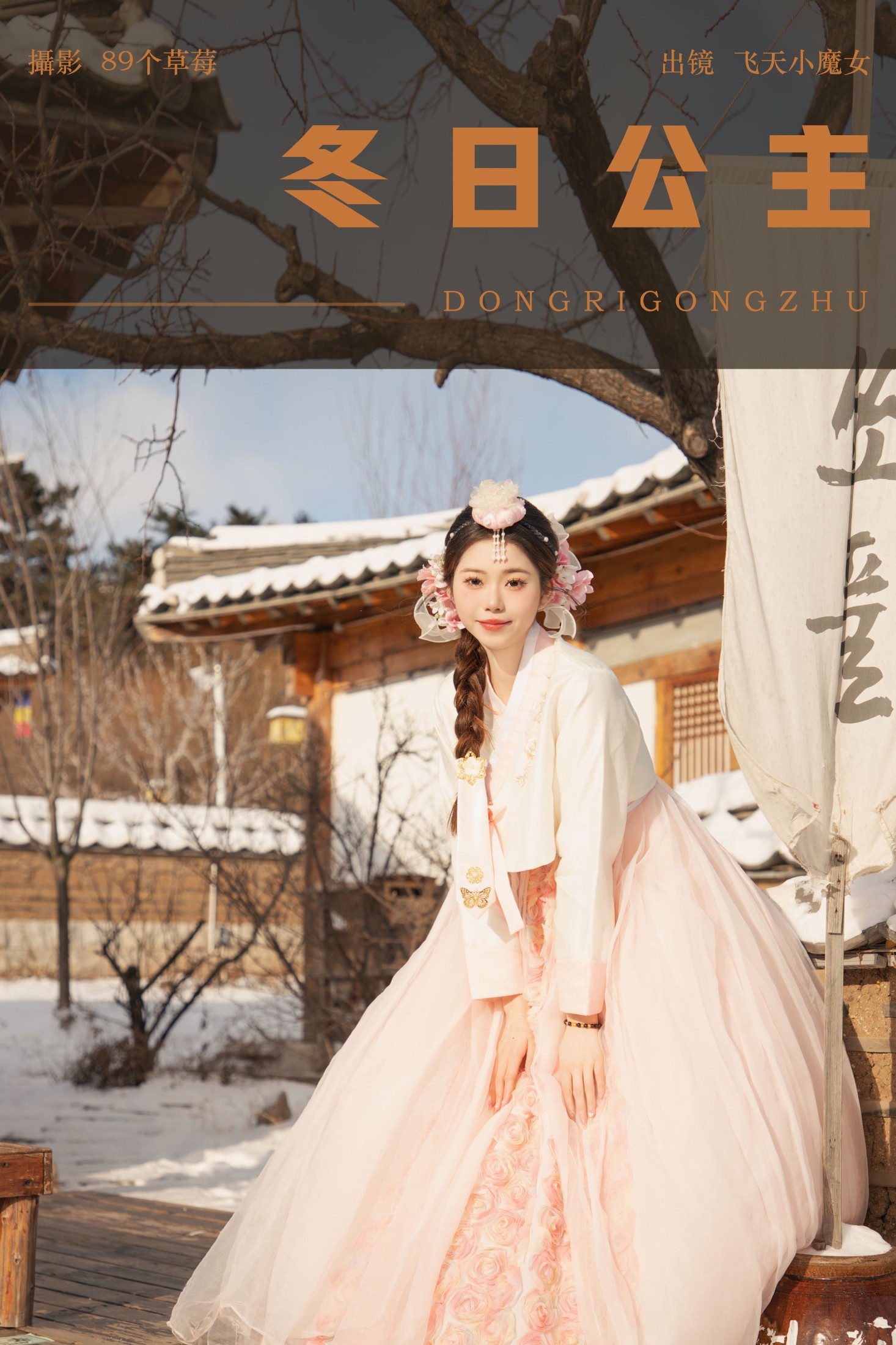 飞天小魔女 – 《冬日公主》[34P]-66COS