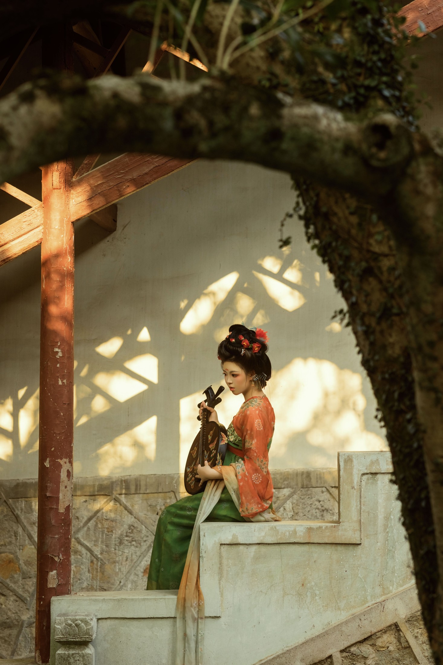 潘小落 – 《古寺日暮》[28P] 插图5