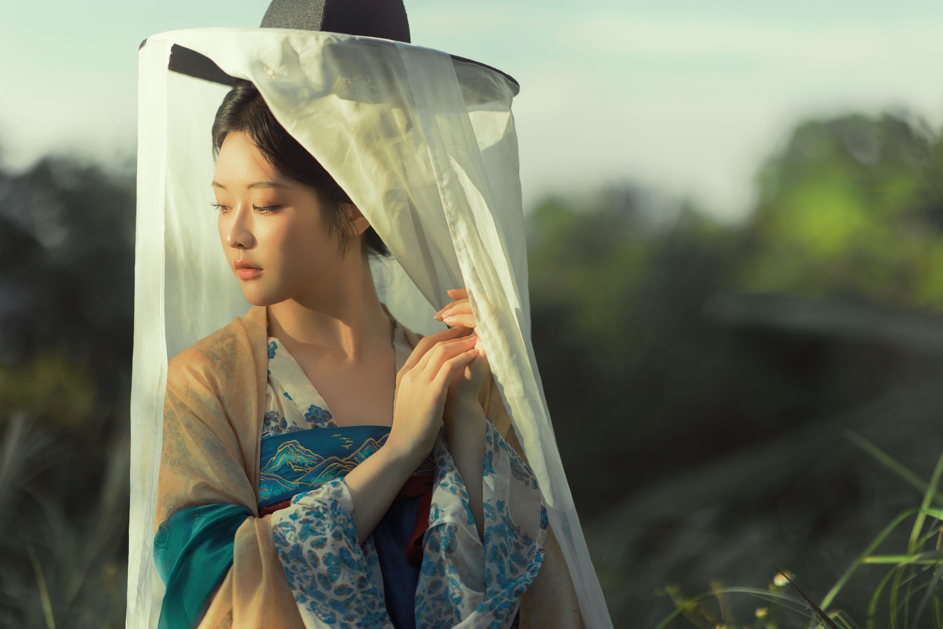 神赐杏杏 – 《秋日山行》[27P] 插图3