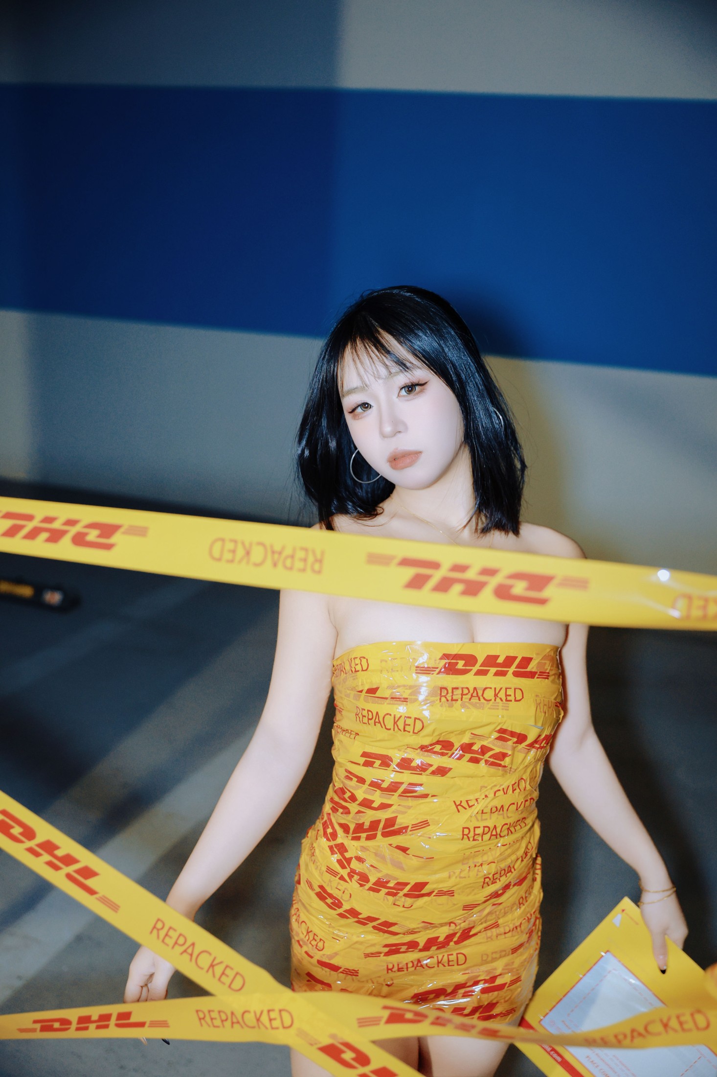 王哪跑¹¹⁰⁶ – 《胶带风写真》[27P] 插图3