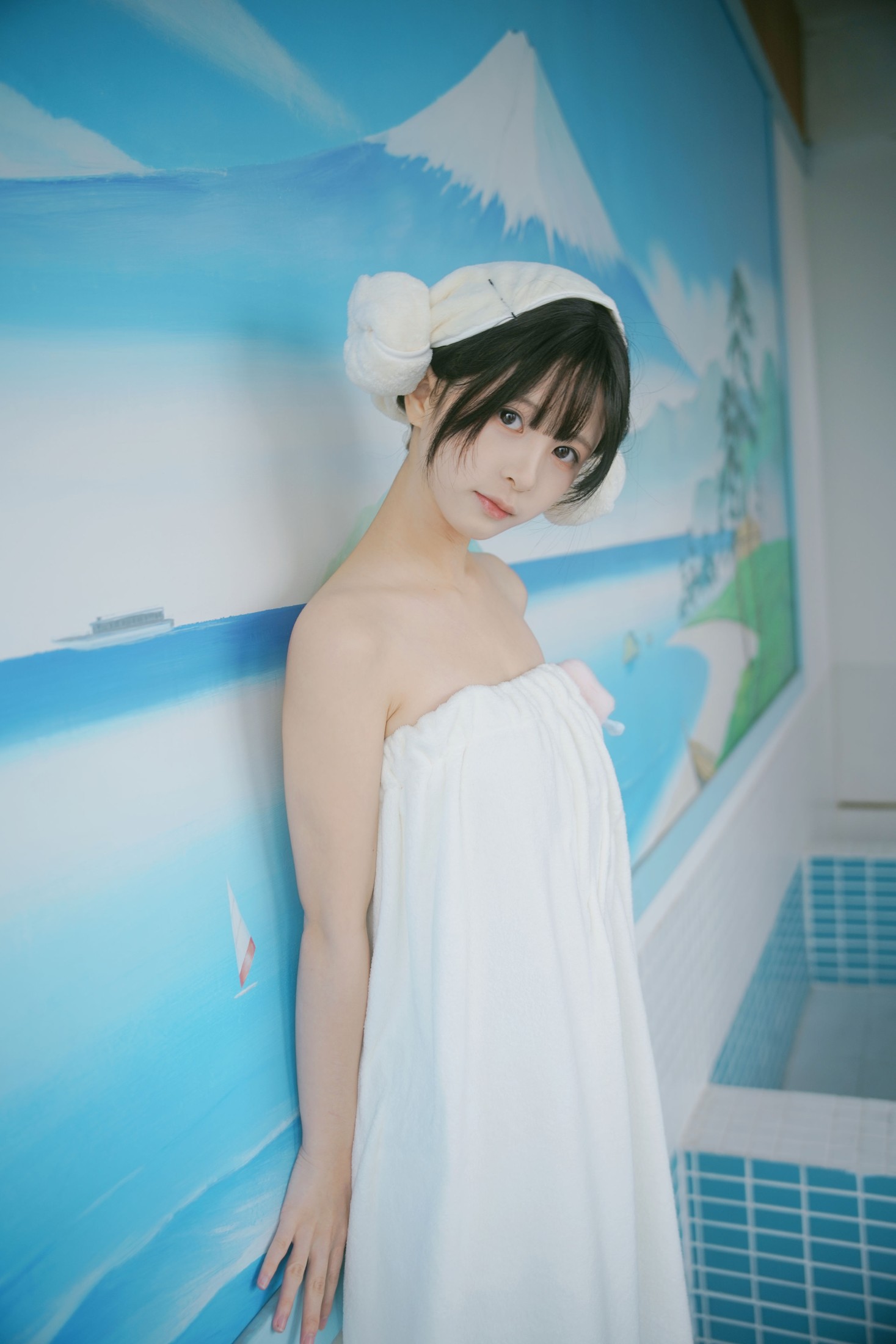 小余 – 《日系澡堂里的元气少女》[34P] 插图3