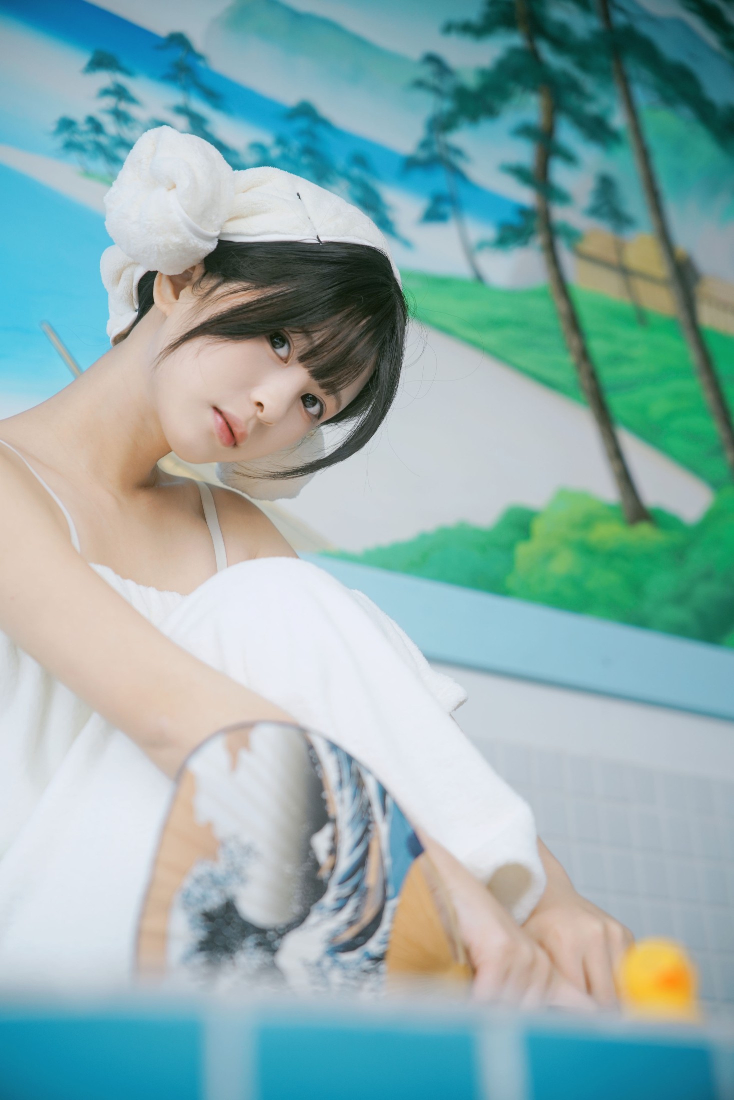 小余 – 《日系澡堂里的元气少女》[34P] 插图5