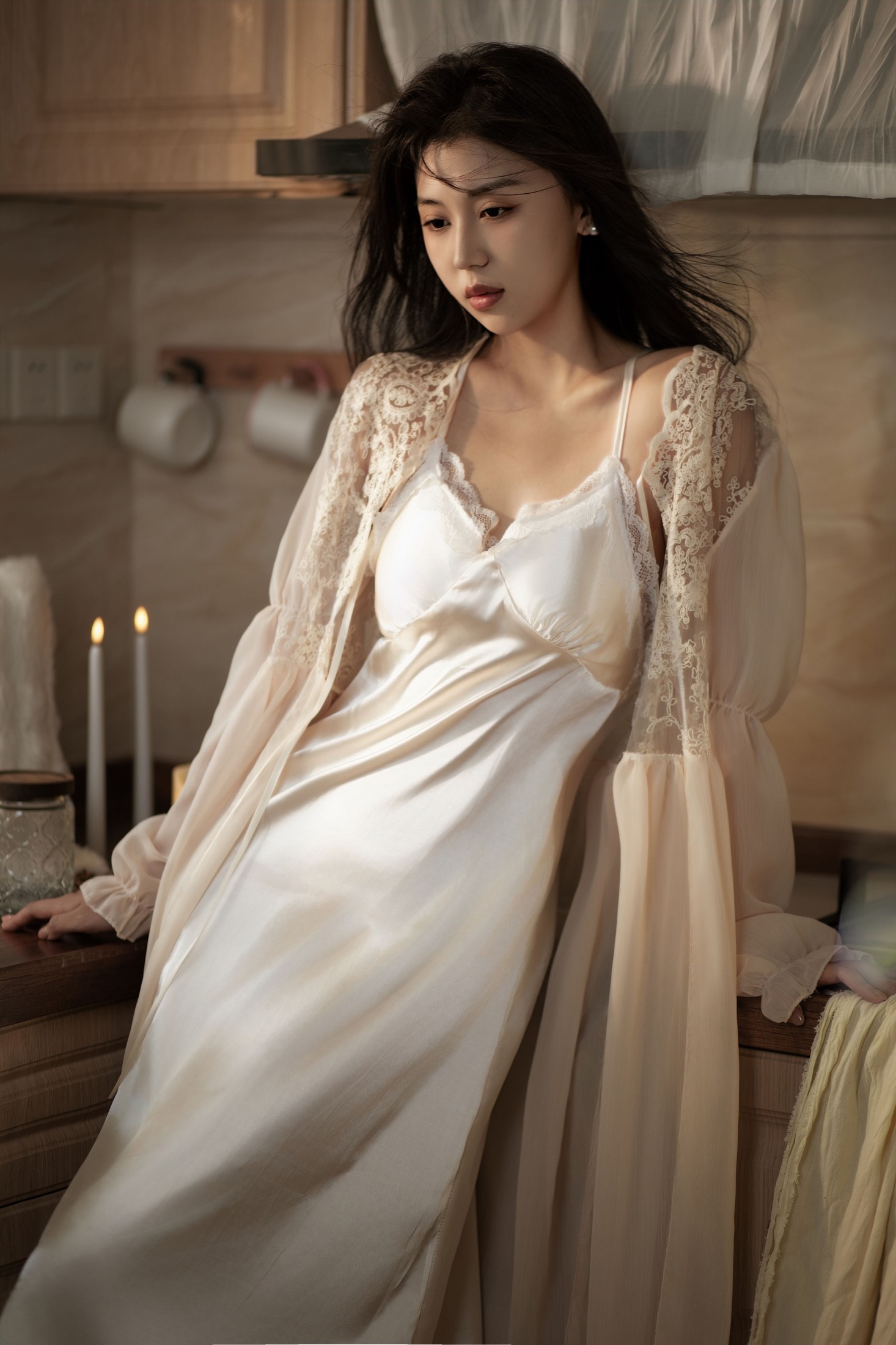 悦子 – 《周末悠闲的厨房少女》[13P] 插图5