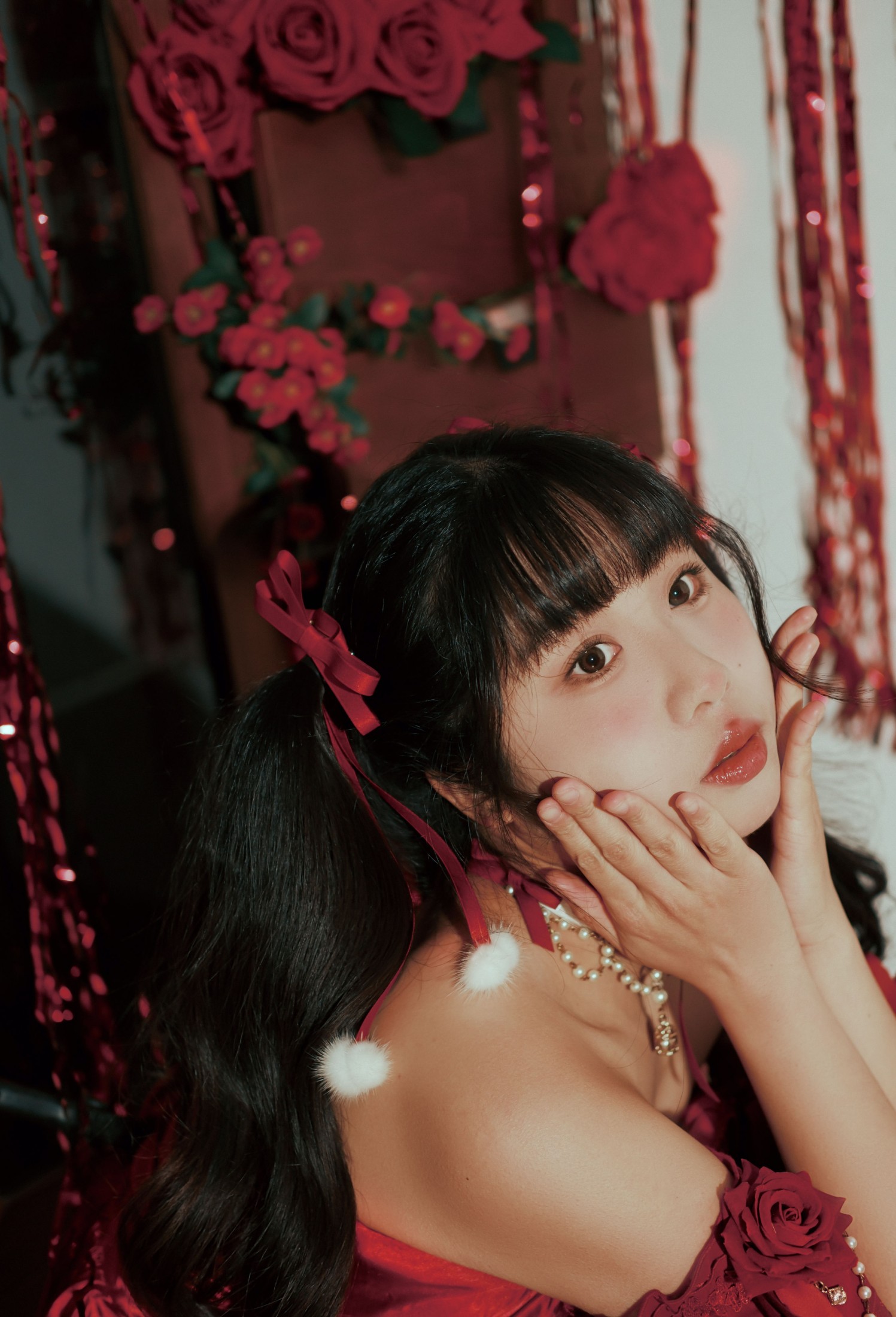 梅子梅子 – 《红裙女孩》[13P] 插图3