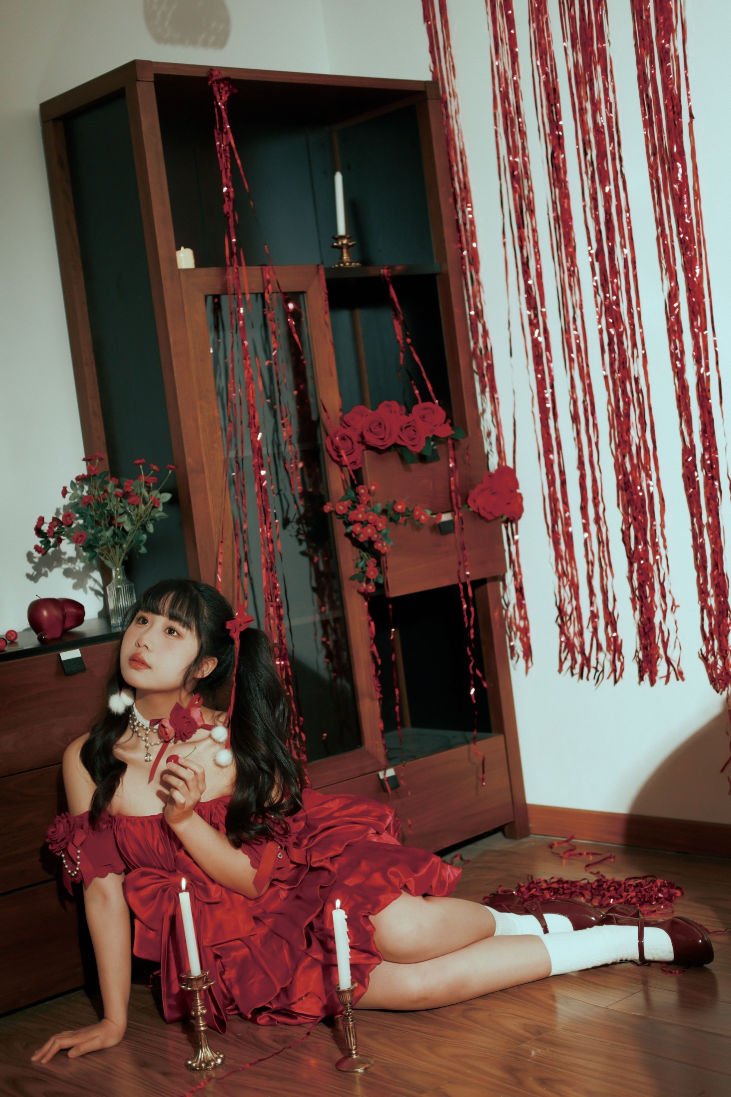 梅子梅子 – 《红裙女孩》[13P] 插图5