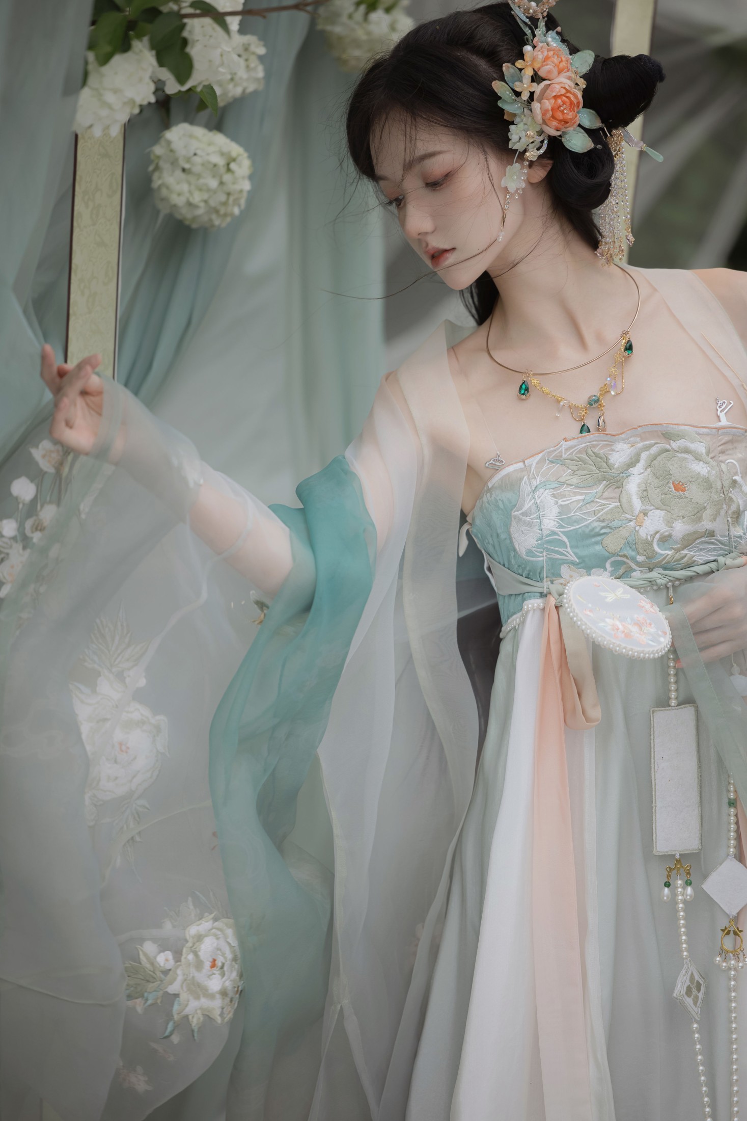 抱走柒柒 – 《看尽长安花》[15P]-66COS